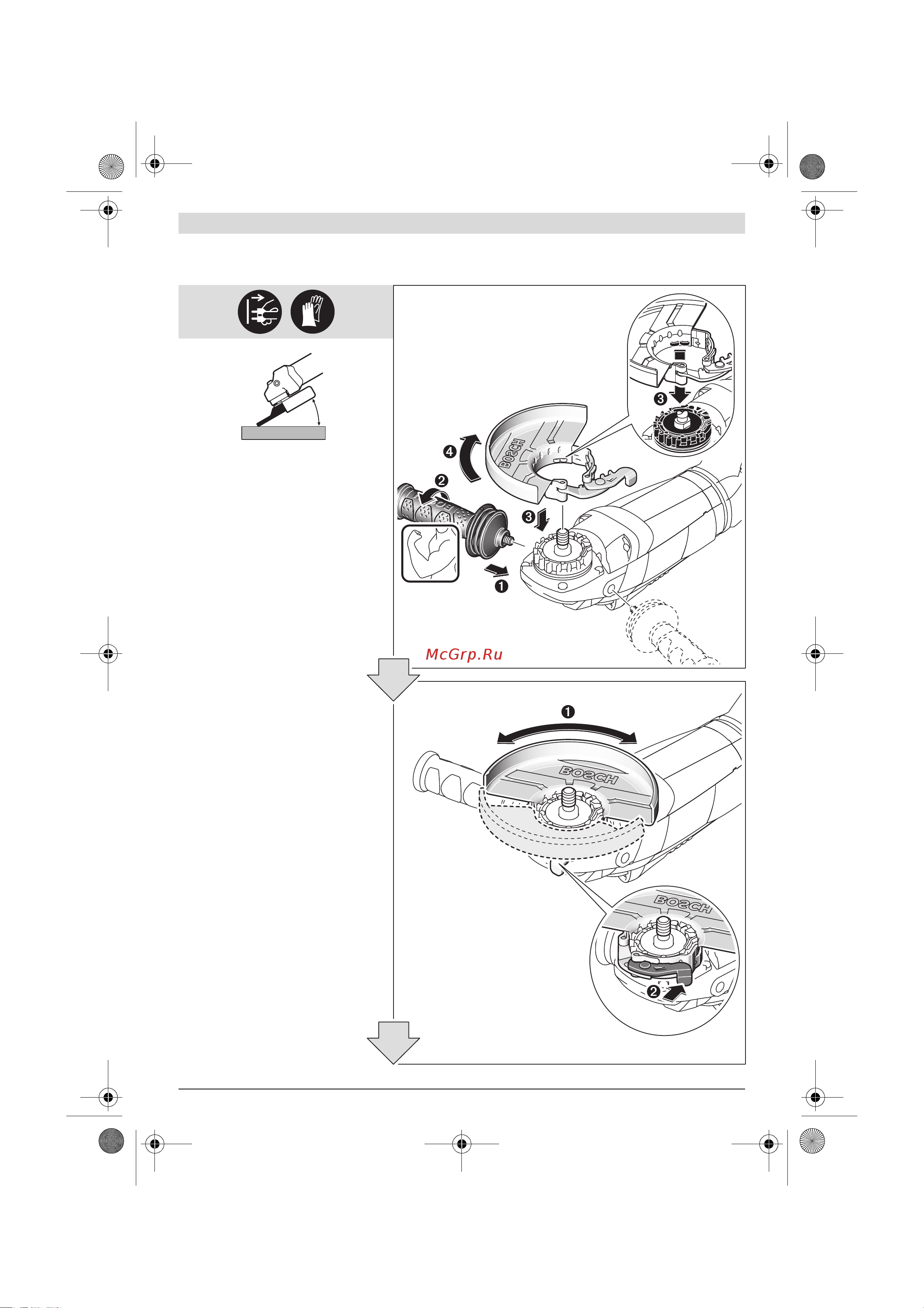 Bosch GWS 26-230 LVI Professional Инструкция по эксплуатации онлайн [247/262] 502148