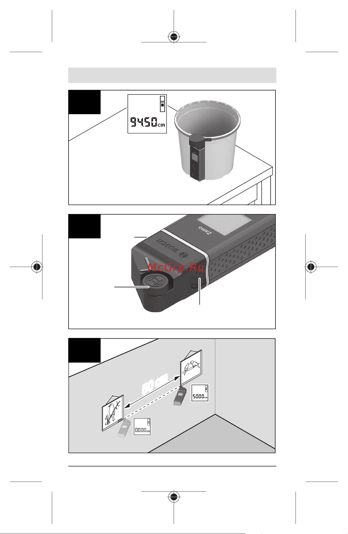 Bosch Zamo III basic 0.603.672.700 Инструкция по эксплуатации онлайн [8/502] 853812