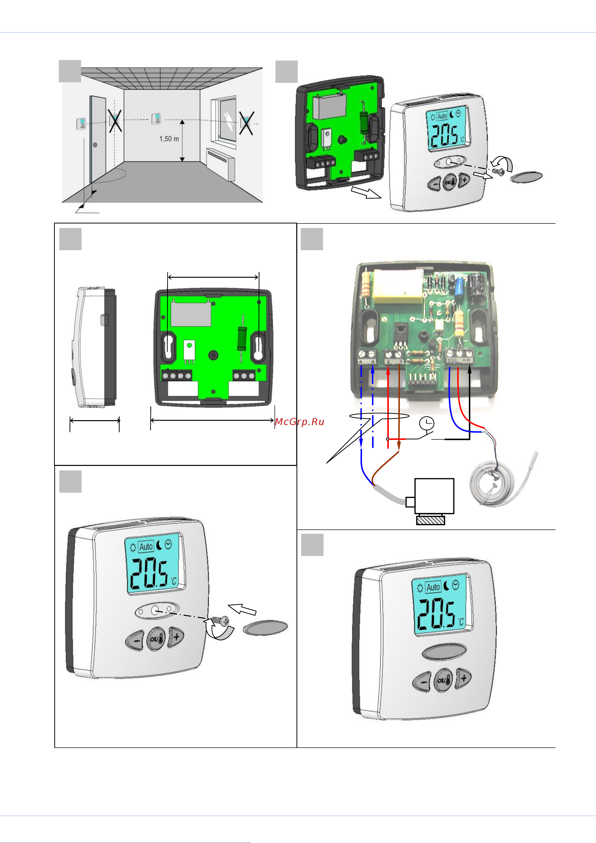 STOUT WFHT-LCD STE-0002-000015 белый [5/5] Технический паспорт и руководство по эксплуатации