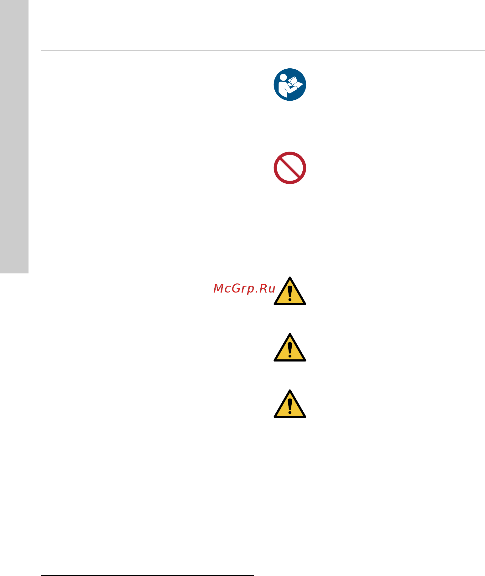 Grundfos SQE 2 - 55 (96510151) [306/420] Symboler som förekommer i denna instruktion