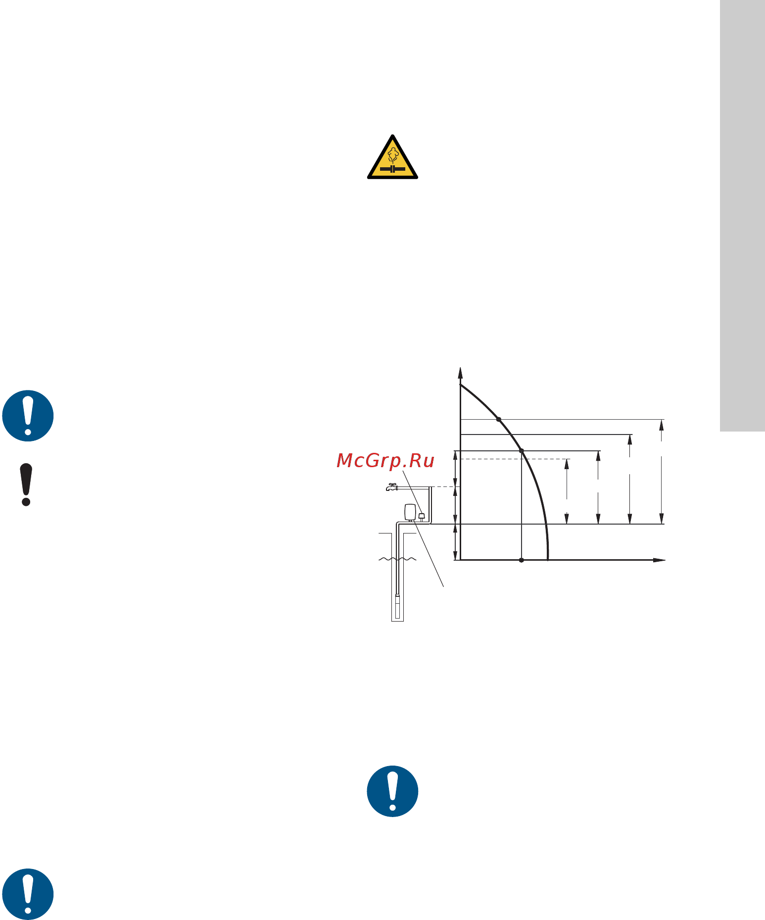 Grundfos SQE 2 - 55 (96510151) [315/420] Installationsdjup