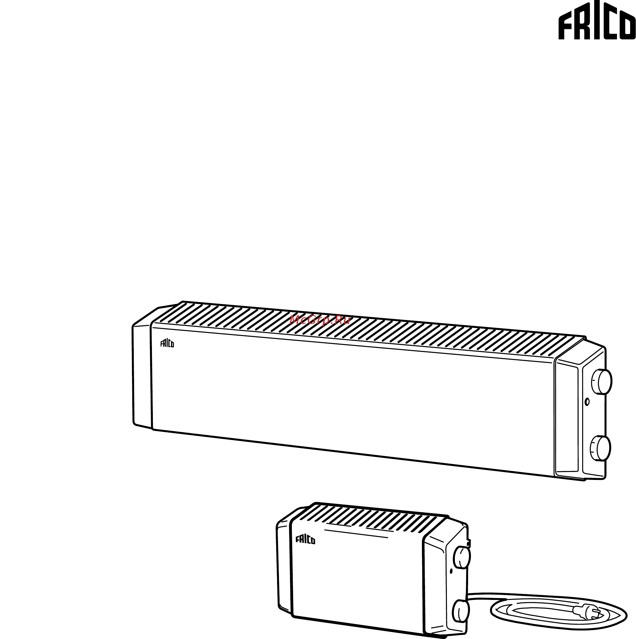 Frico Thermowarm TWT20521 Инструкция по эксплуатации онлайн