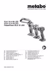 Metabo PowerMaxx ULA 12 LED (600788000) Инструкция по эксплуатации