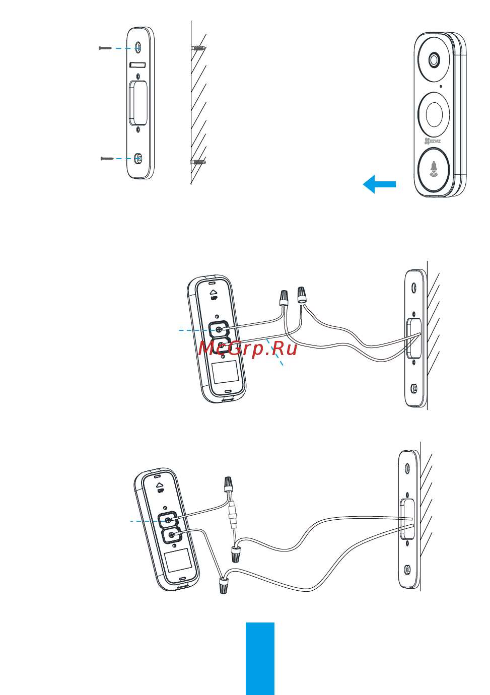 Ezviz + 3Мп внешняя камера с ИК-подсветкой DB1 CS-DB1-A0-1B3WPFR 00-00002354 Инструкция по эксплуатации онлайн [7/10] 835091