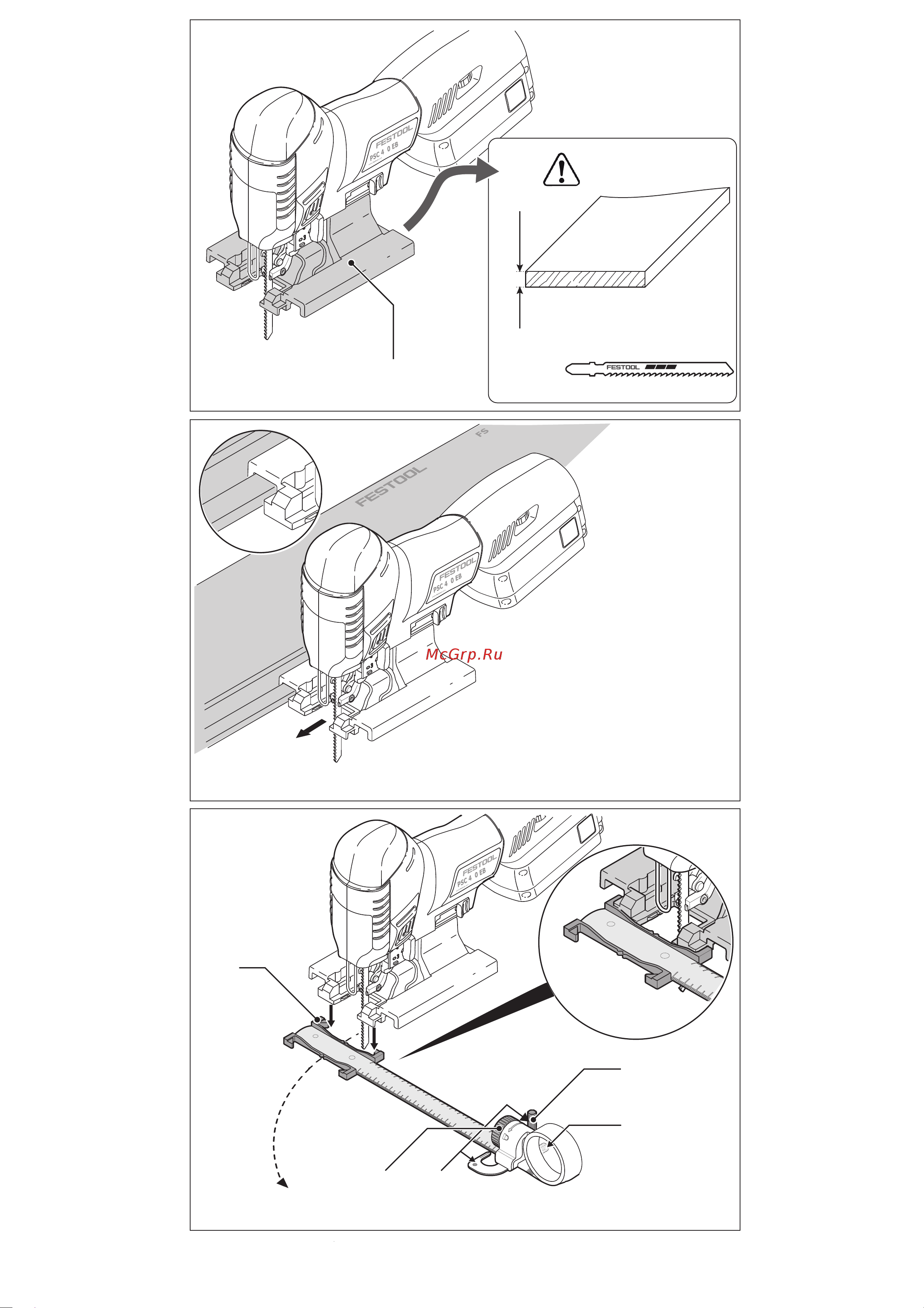 Festool PSBC 420 Li 5,2 EBI-Plus (575679) Инструкция по эксплуатации онлайн [6/127] 499922