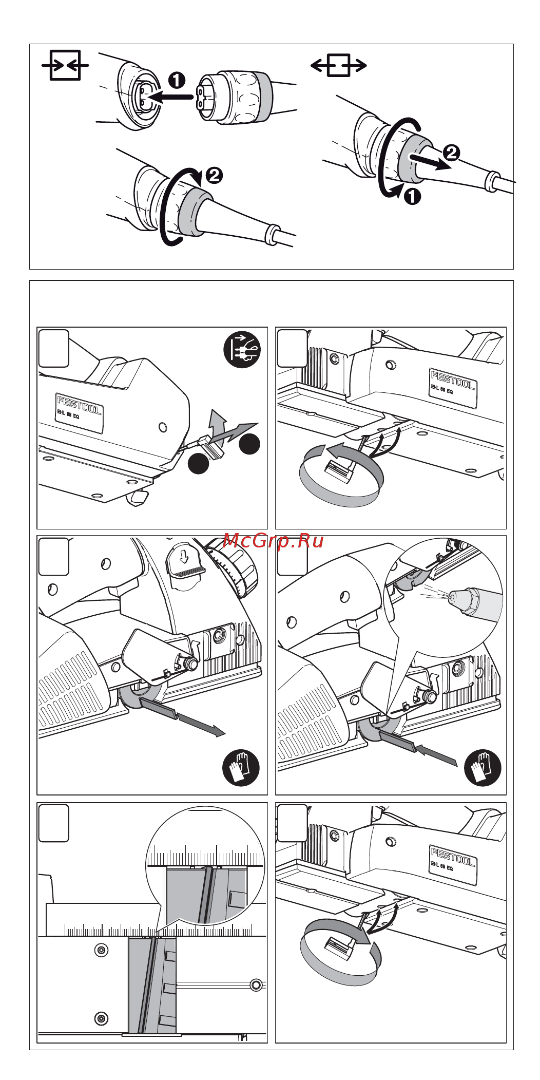 Festool EHL 65 EQ-Plus (574557) Инструкция по эксплуатации онлайн [3/66] 499999