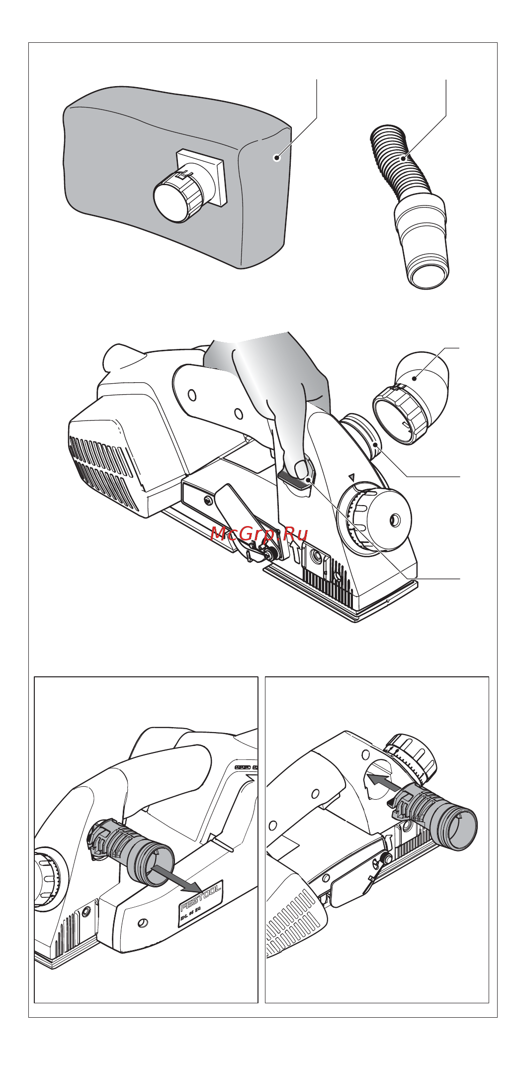 Festool EHL 65 EQ-Plus (574557) Инструкция по эксплуатации онлайн [4/66] 499999