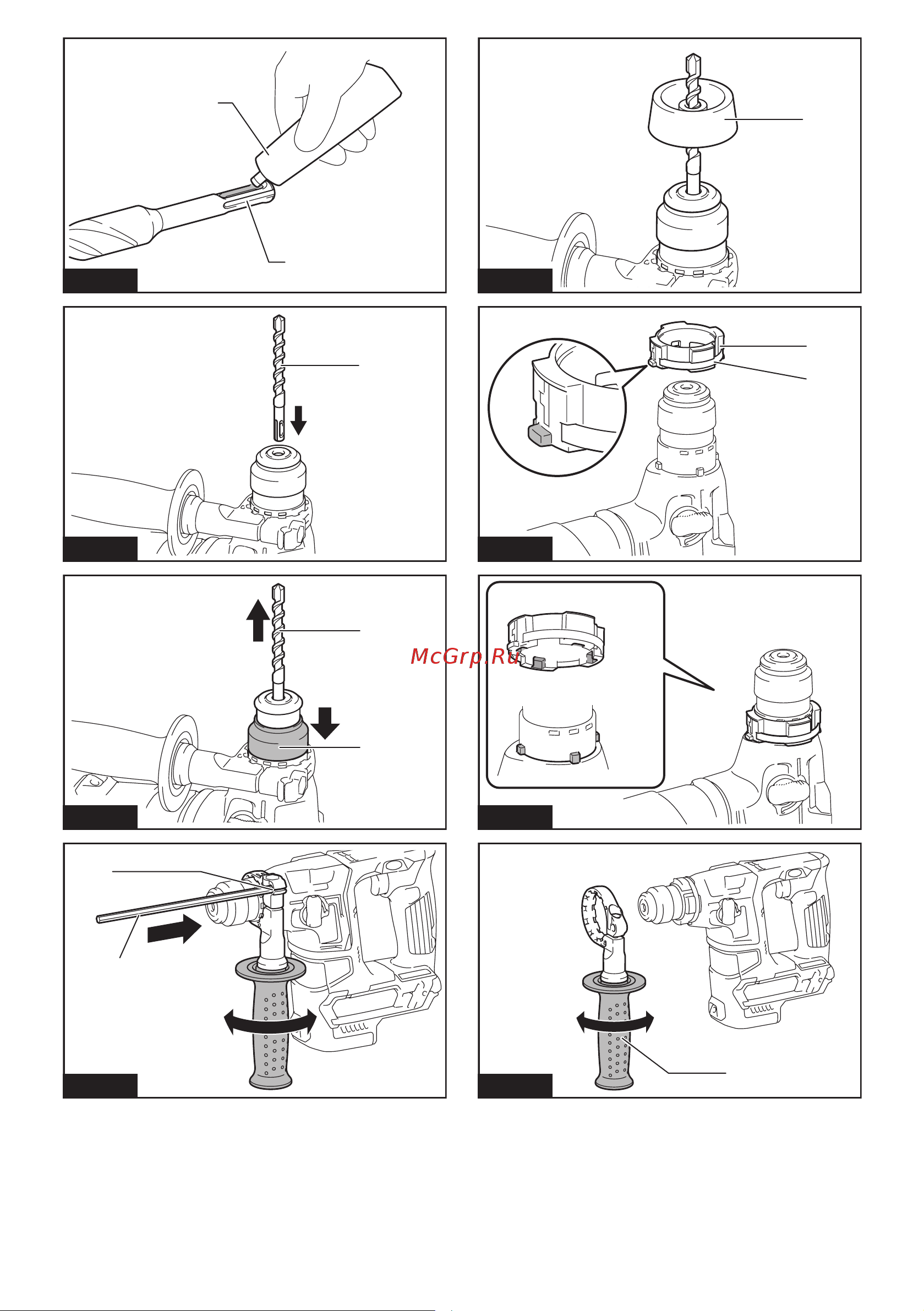 Makita HR166DWAE1 Инструкция по эксплуатации онлайн [3/56] 506363