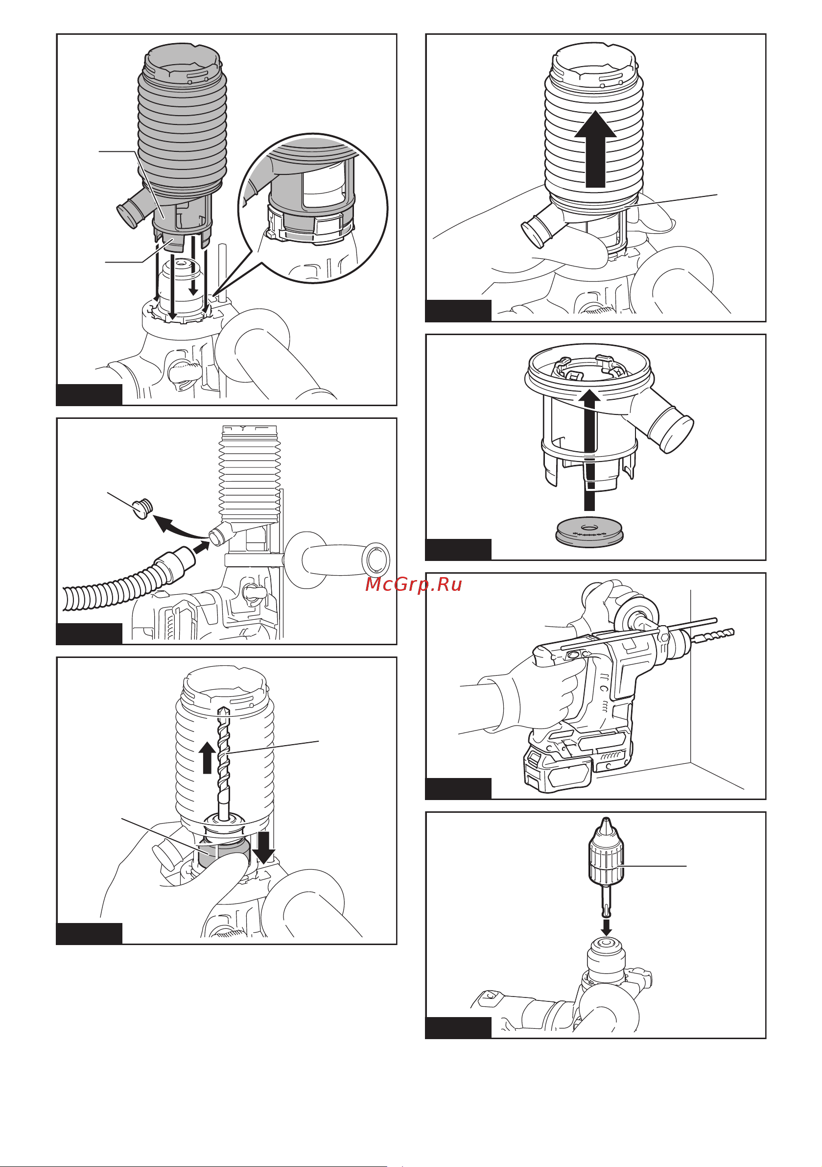 Makita HR166DWAE1 Инструкция по эксплуатации онлайн [4/56] 506363