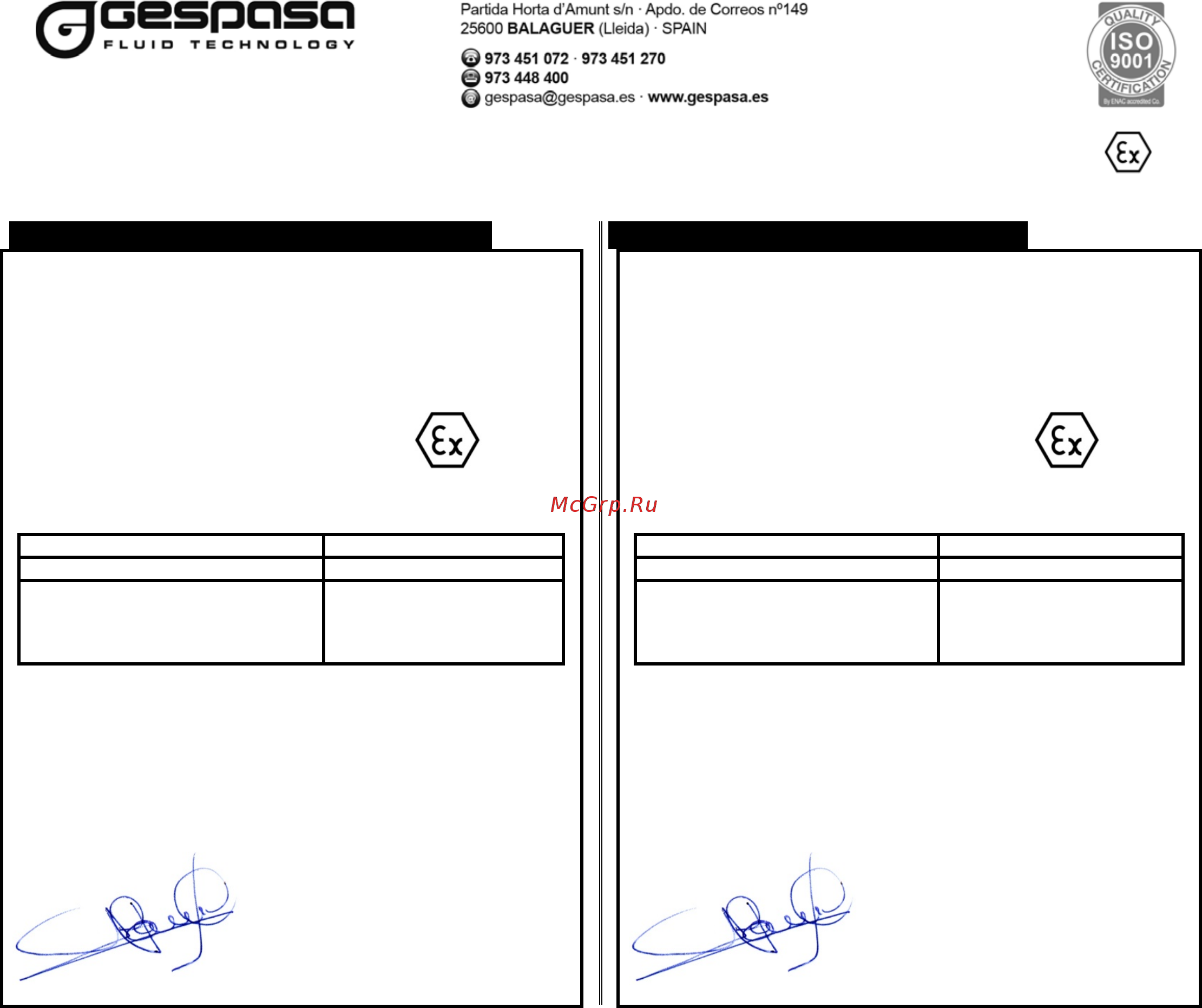 Gespasa MG-80AV (32340-CF00000) [6/6] Manual de instrucciones mg 80a mg 80av