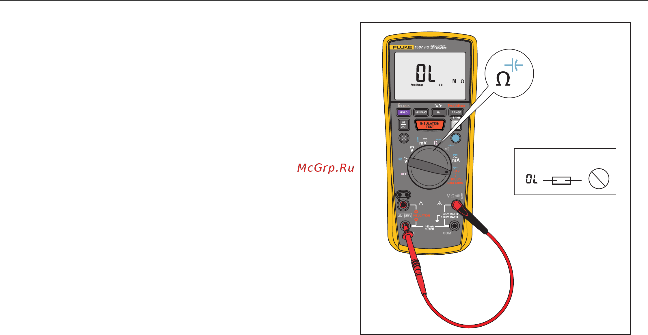 Fluke 1587 FC [39/50] Insulation multimeter