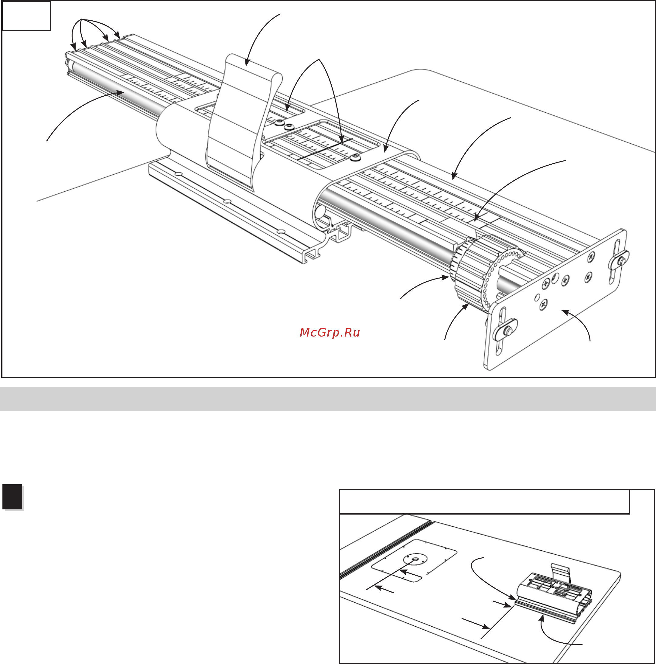 Incra M-LS17WFNCSYS [5/16] Setup mounting to your router table