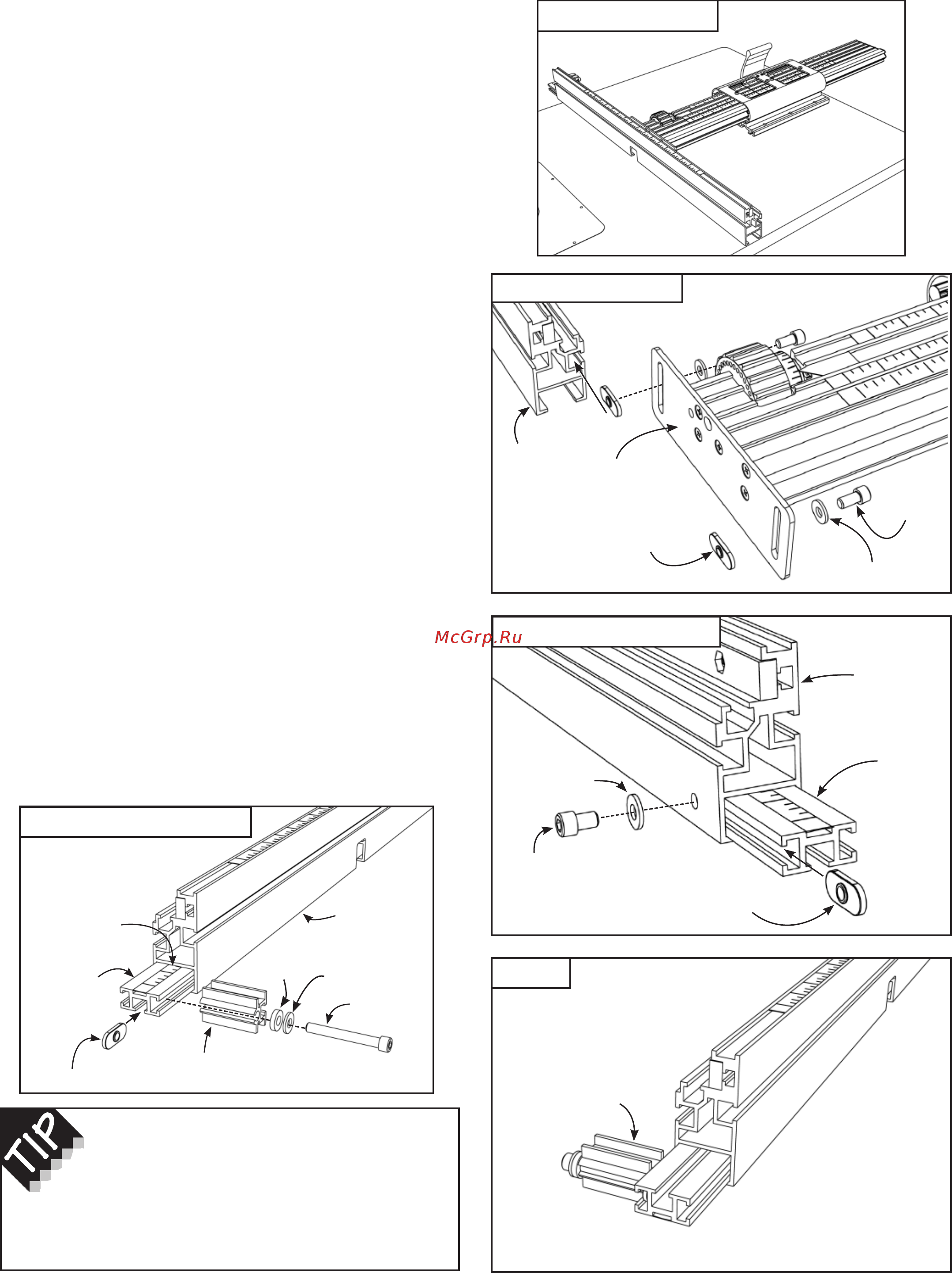 Incra M-LS17WFNCSYS [7/16] Attaching the pro ii fence