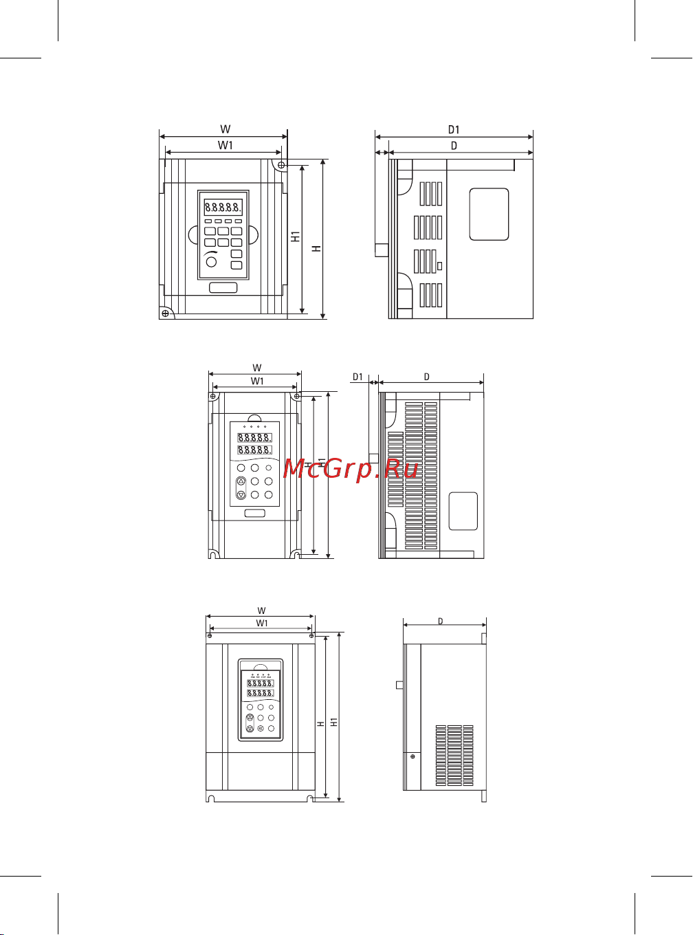 EKF VT100-5R5-3B VECTOR-100 5.5/7.5кВт 3х400В Инструкция по эксплуатации онлайн [5/12] 665315
