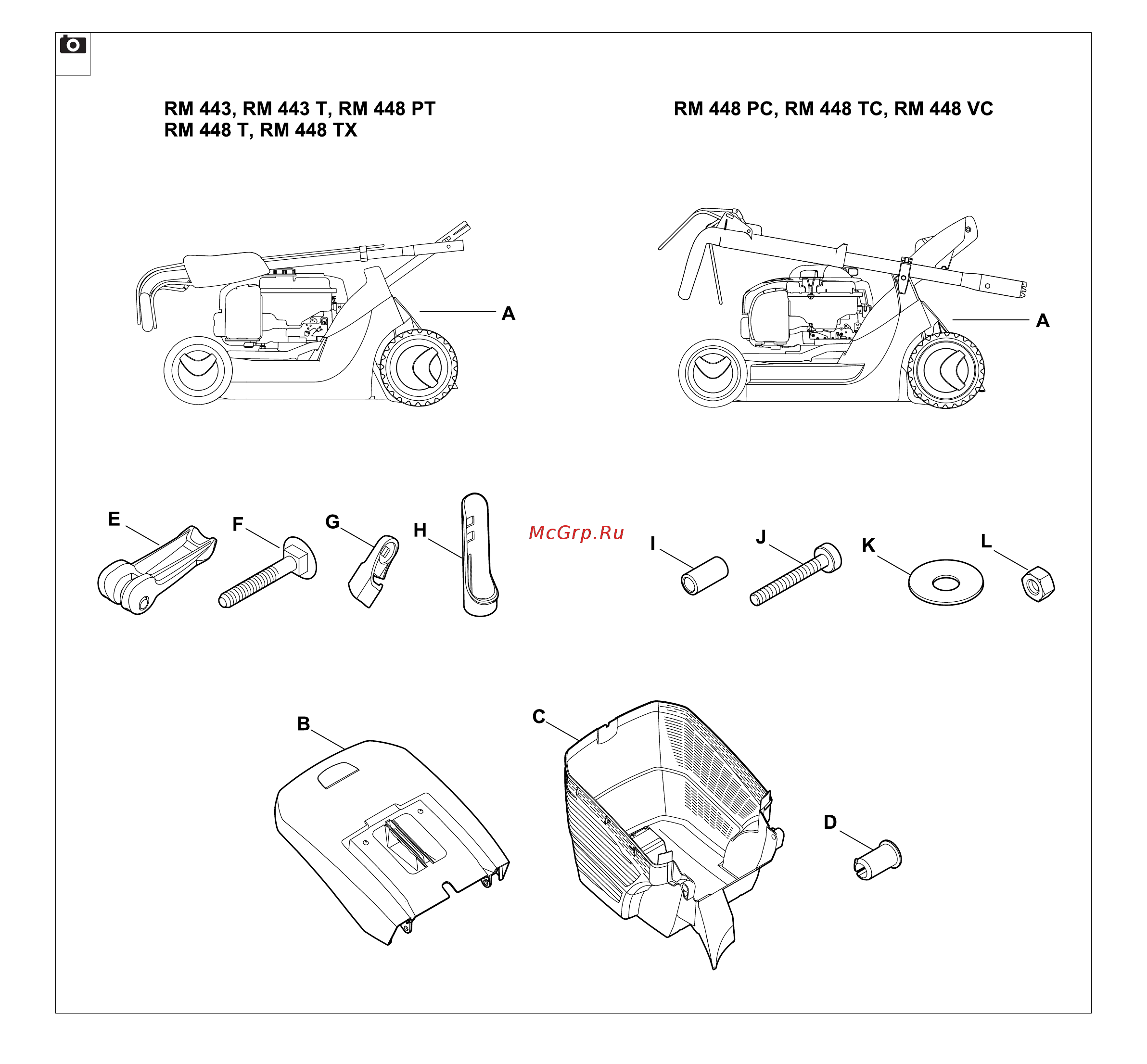Stihl RM 448 TX Инструкция по эксплуатации онлайн [4/292] 500322