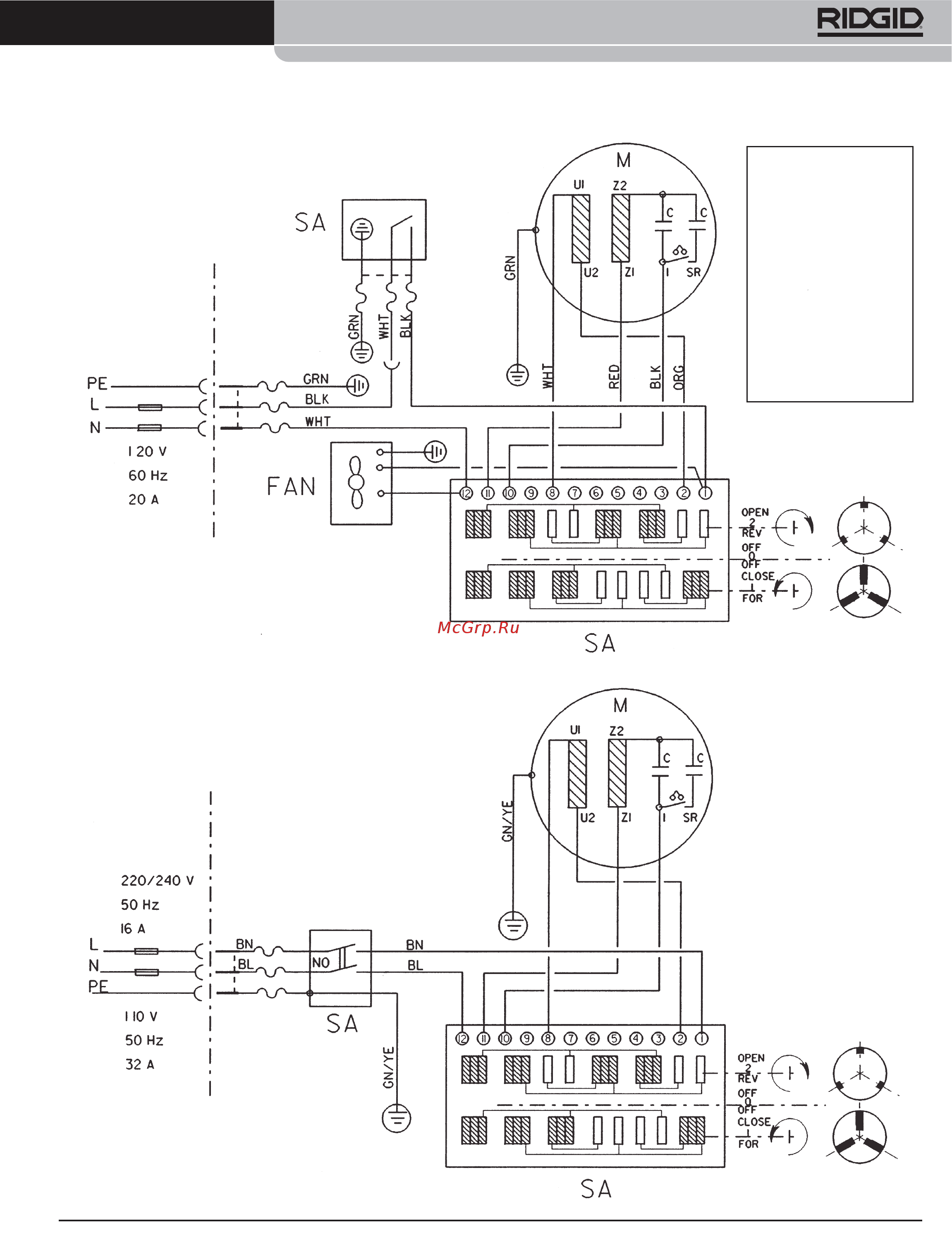Ridgid 1224 26107 (1/2-4) [27/28] Ic only