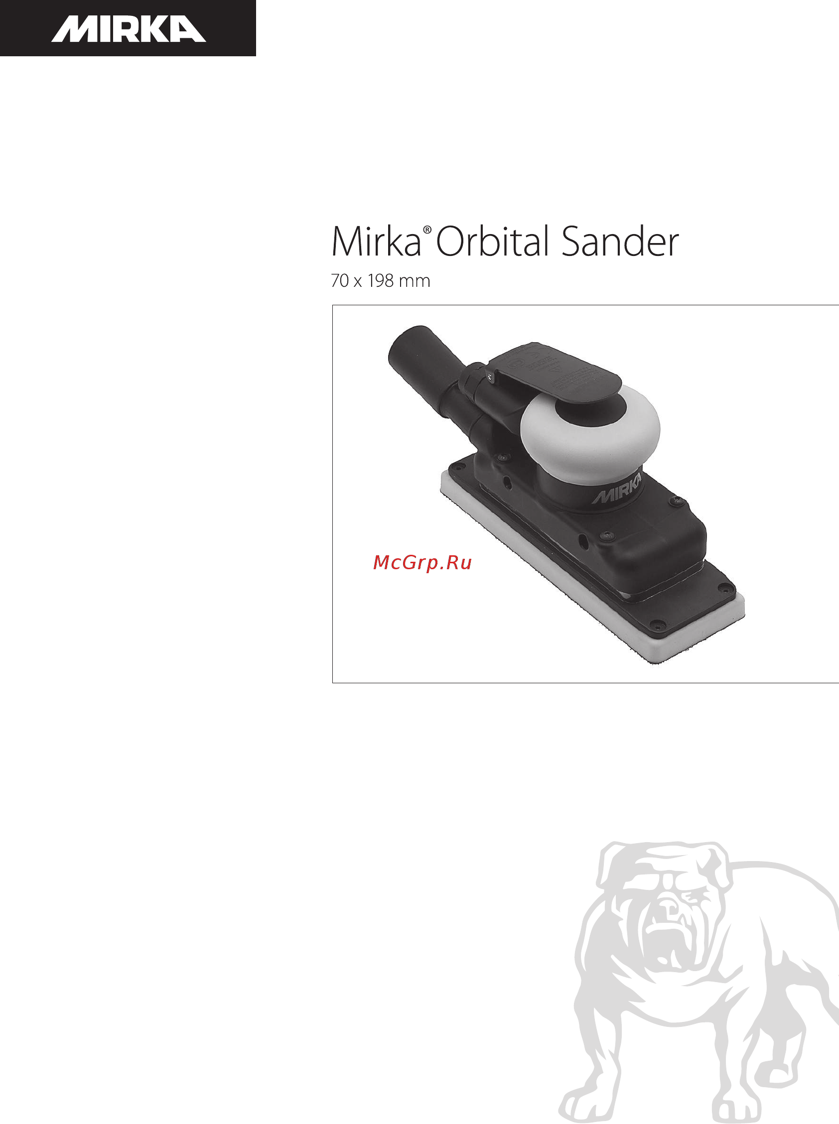 Mirka OS383DB Инструкция по эксплуатации онлайн