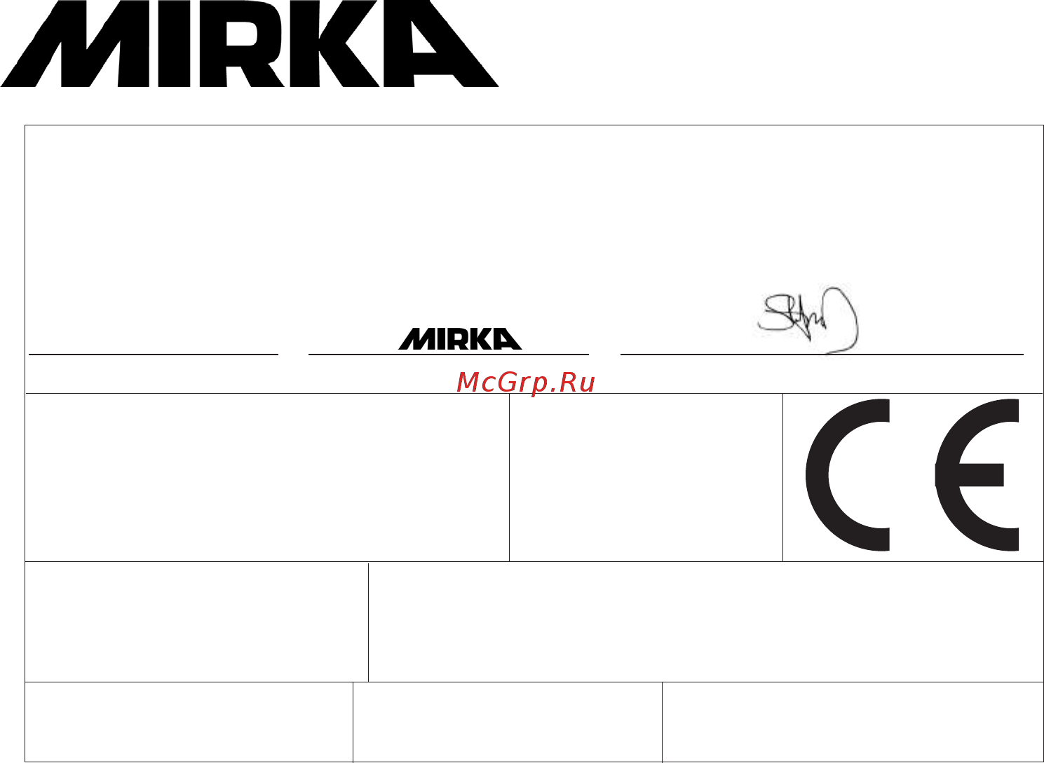 Mirka OS383DB [19/124] Mirka 10 00 opm 70 mm x 198 mm 3 in x 8 in planslibemaskine