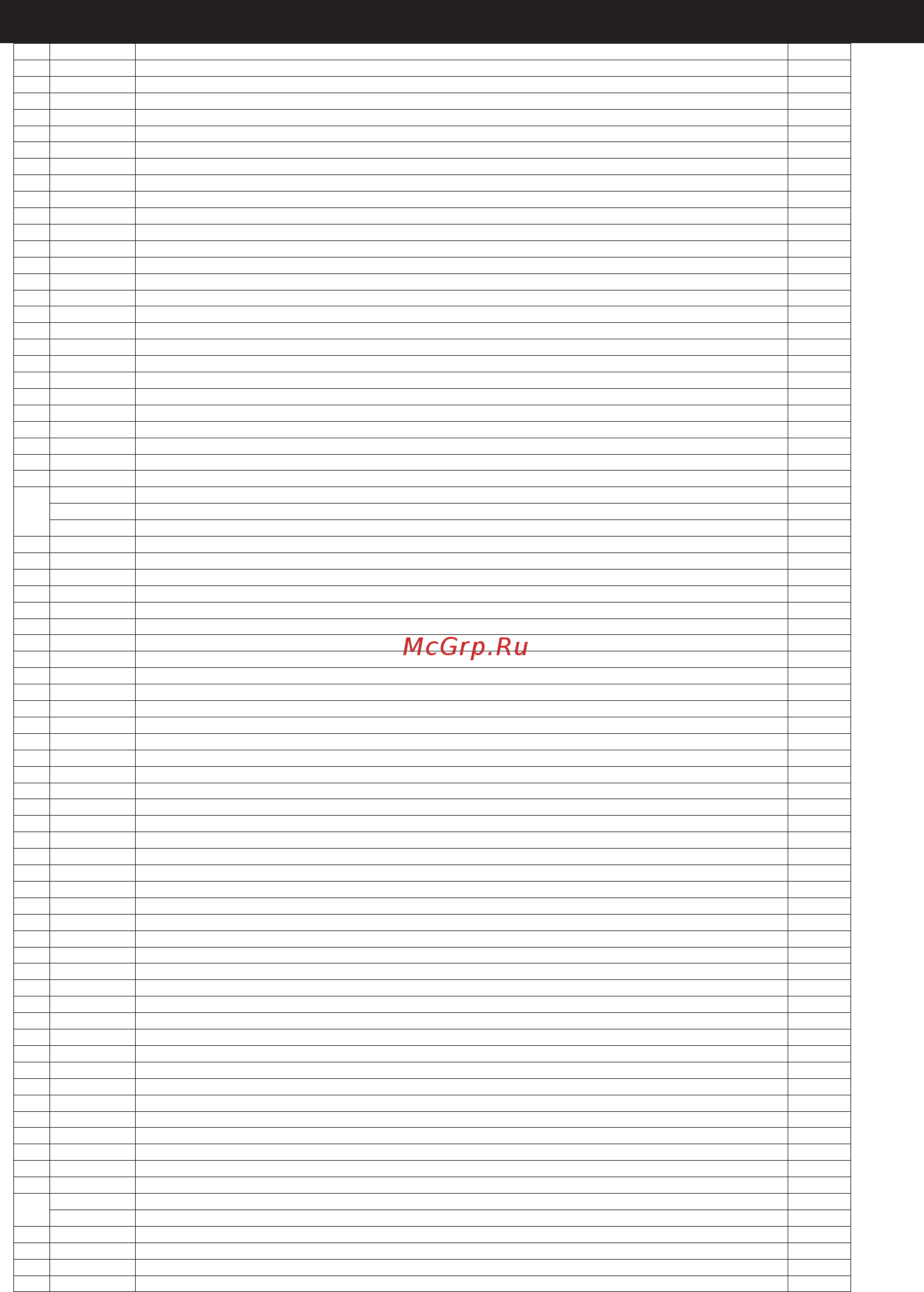 Mirka OS383DB [5/124] Parts list