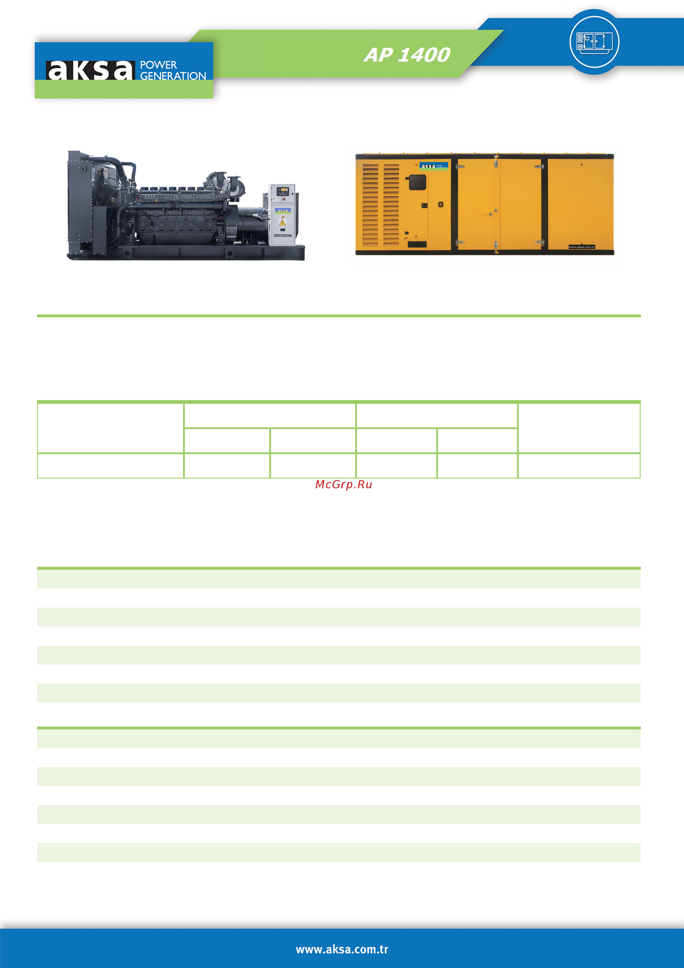 Aksa AP 1400-KA Инструкция по эксплуатации онлайн