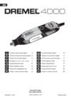 Dremel 4000- 4/55 Xmas 2018 Инструкция по эксплуатации