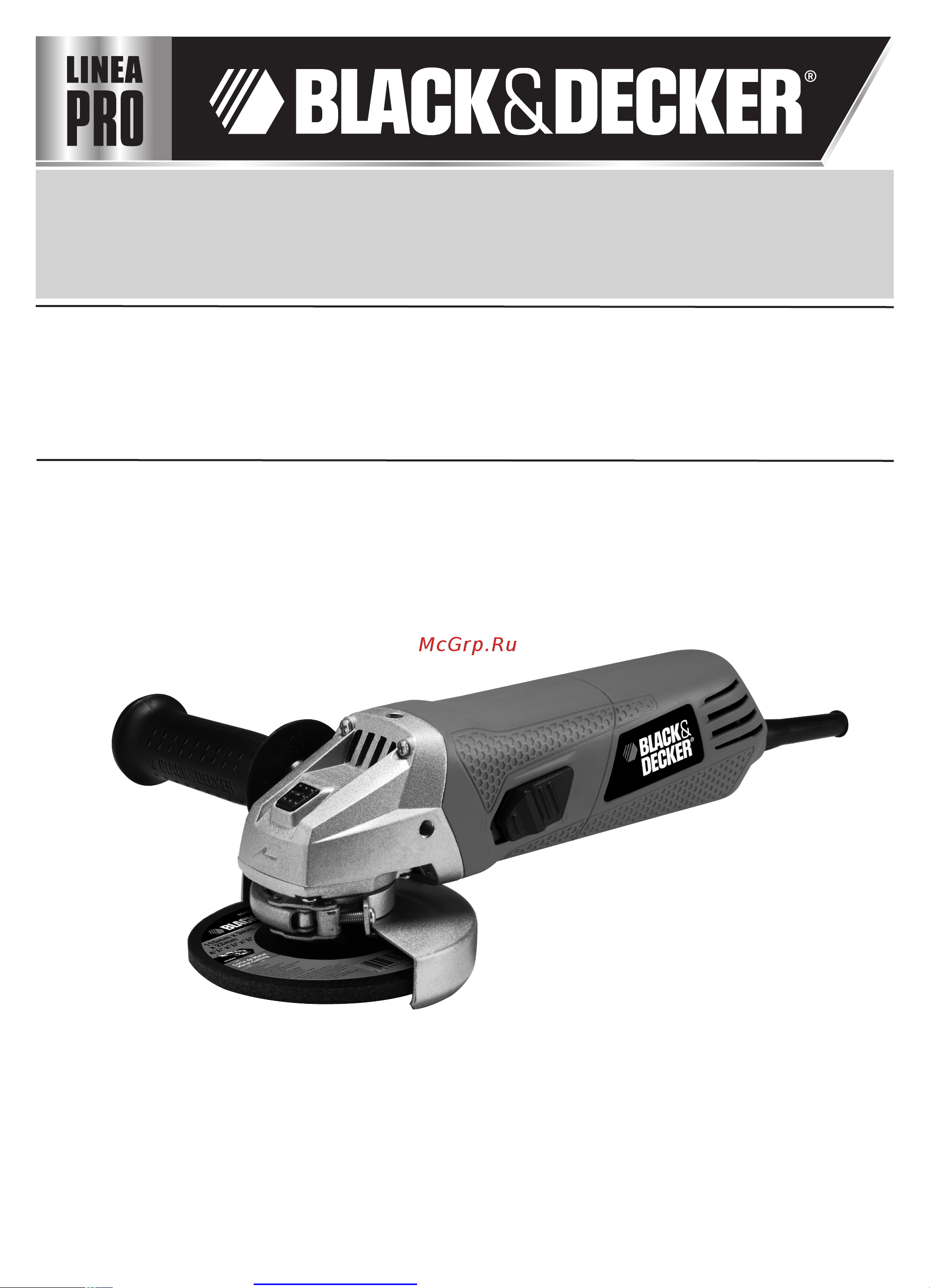 BLACK & DECKER G720 Инструкция по эксплуатации онлайн