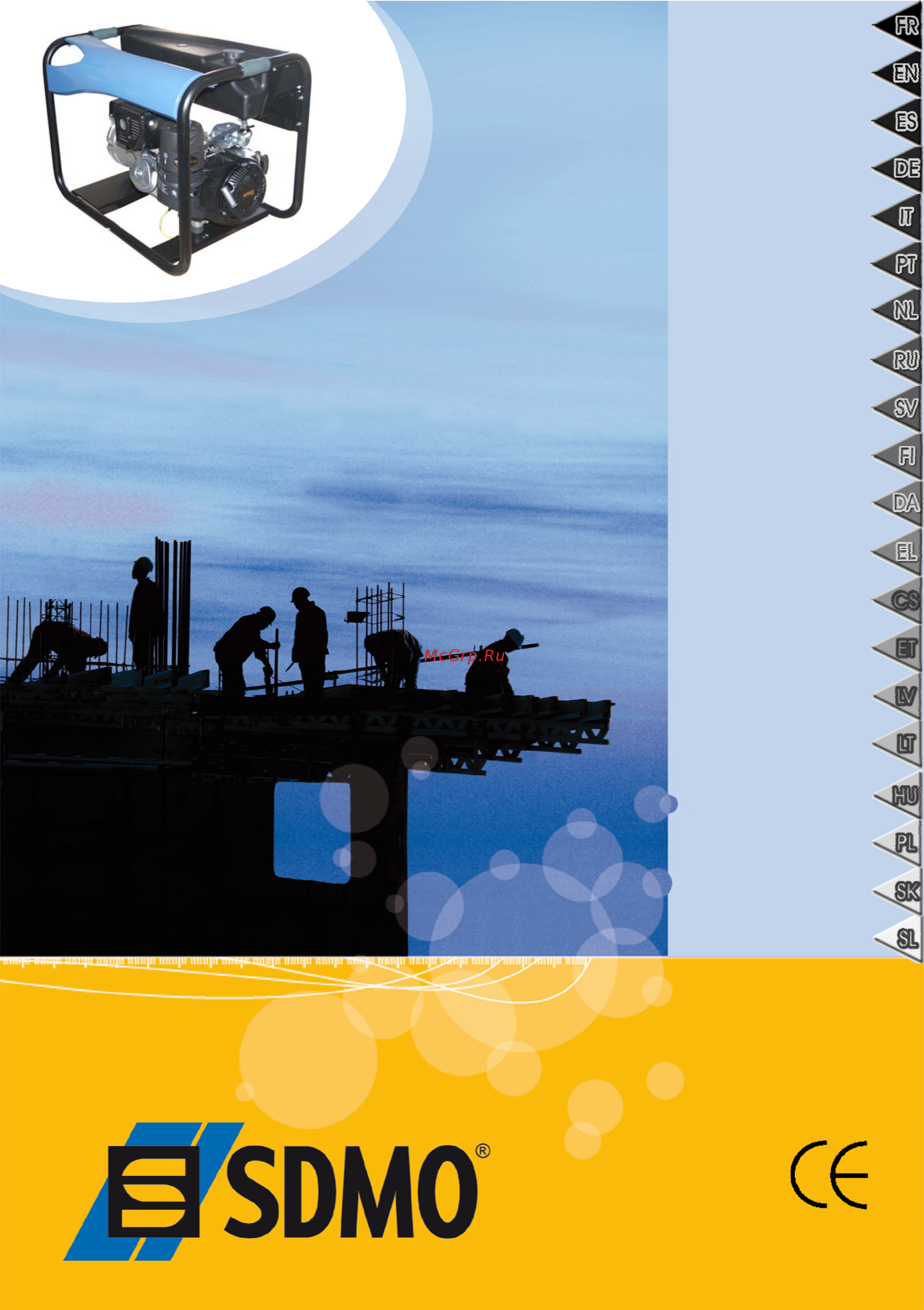Sdmo TECHNIC 6500E Инструкция по эксплуатации онлайн