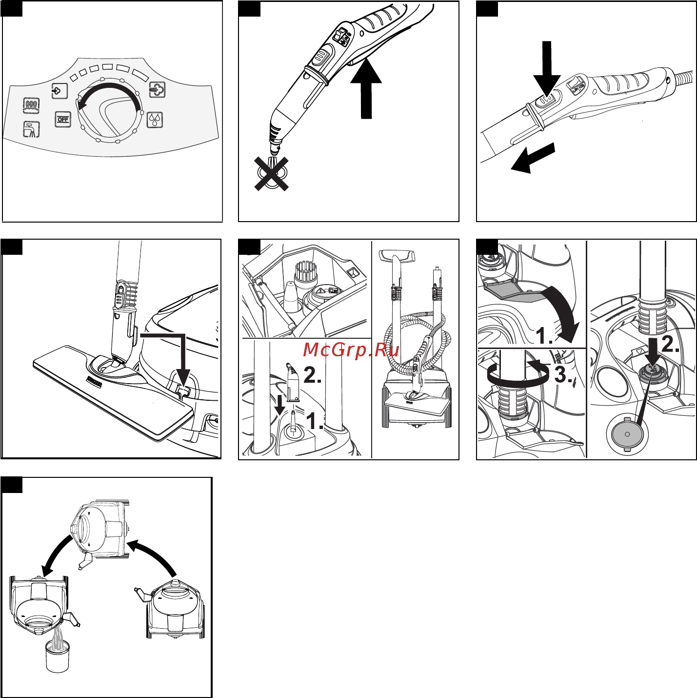 Karcher SC 5 EasyFix 1.512-530.0 Инструкция по эксплуатации онлайн [4/194] 501030