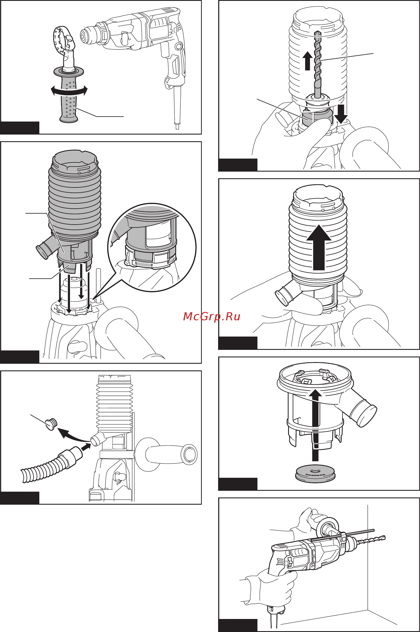 Makita HR1841F Инструкция по эксплуатации онлайн [4/48] 501041