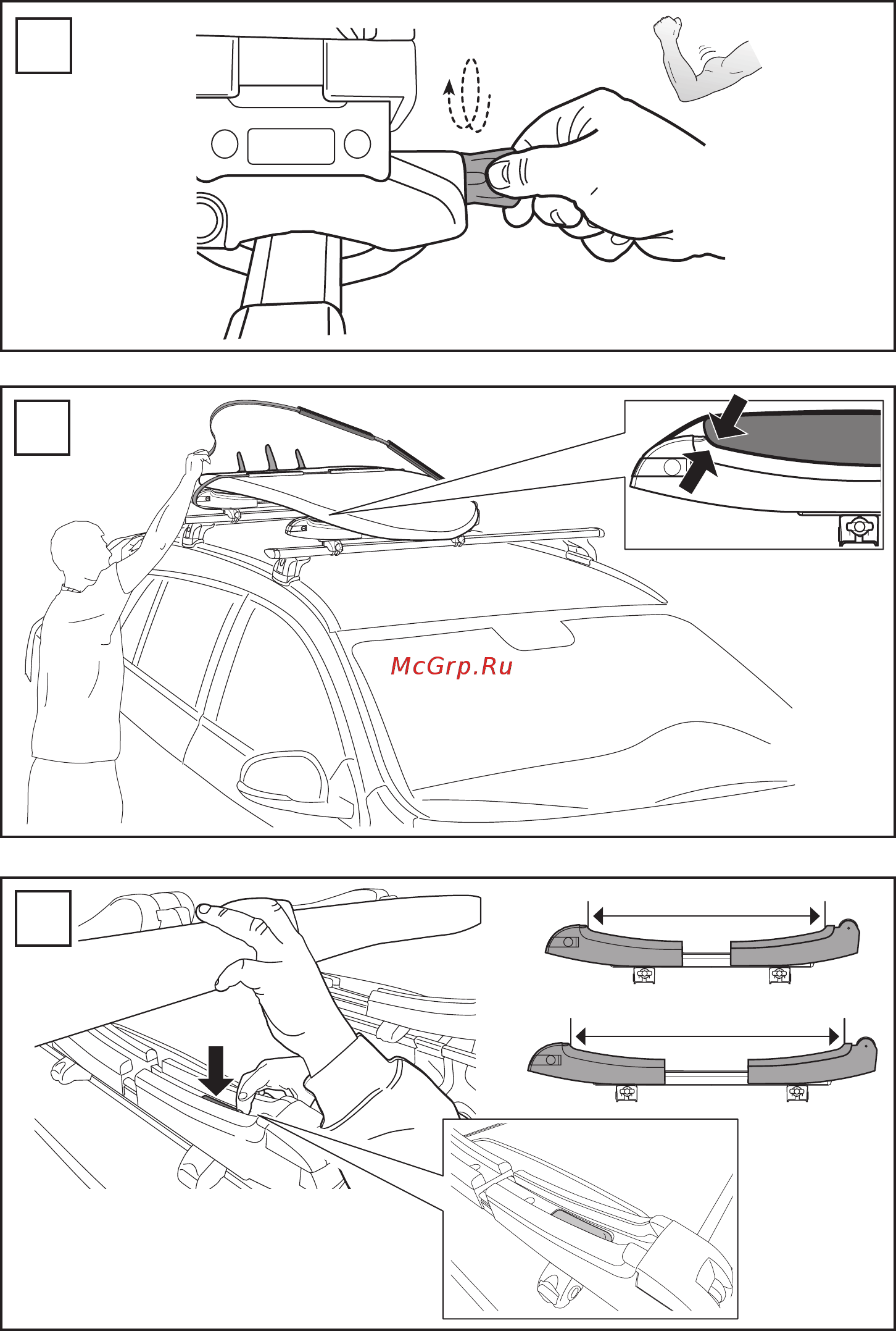 Thule 810 Инструкция по эксплуатации онлайн [4/8] 501439