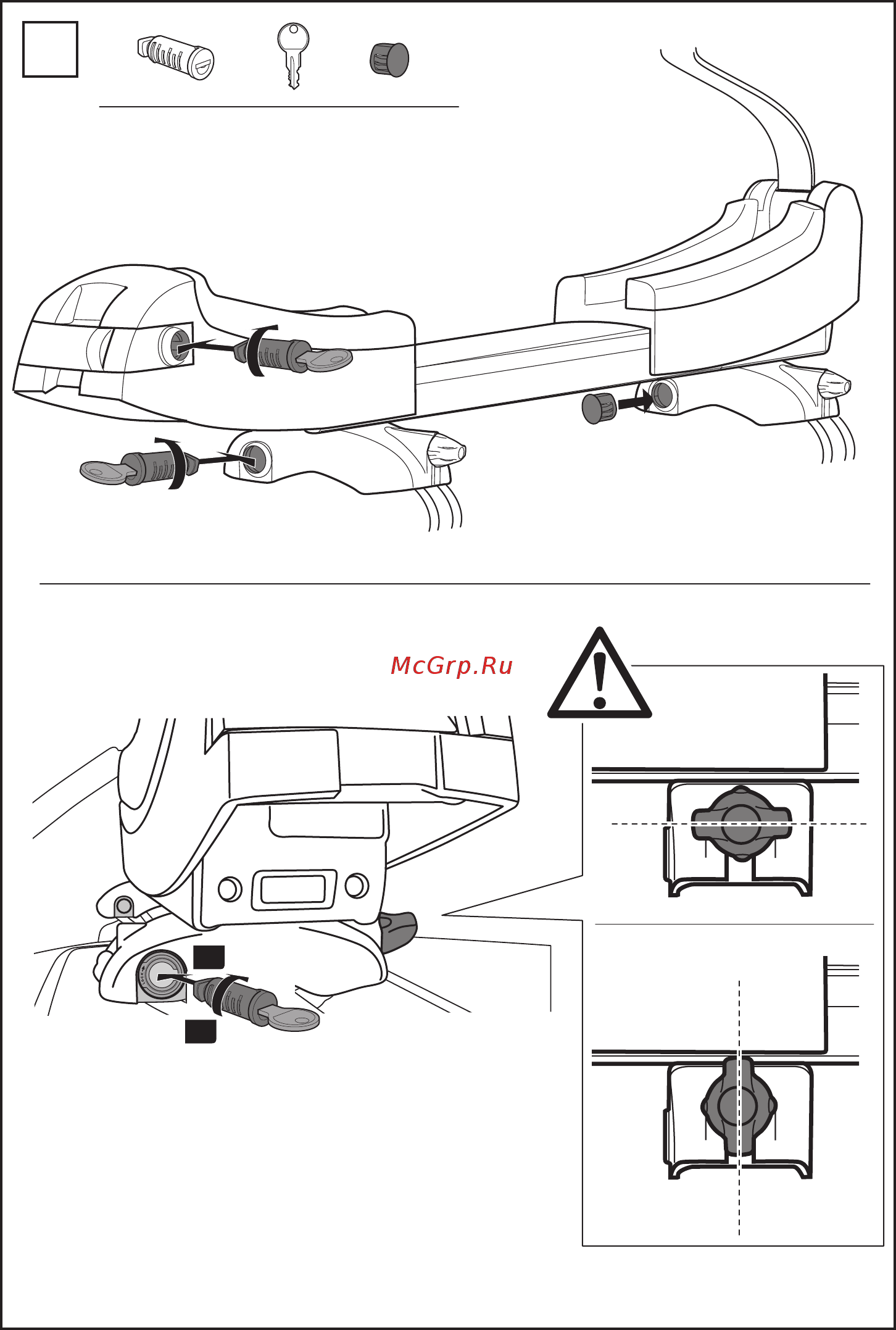Thule 810 Инструкция по эксплуатации онлайн [6/8] 501439
