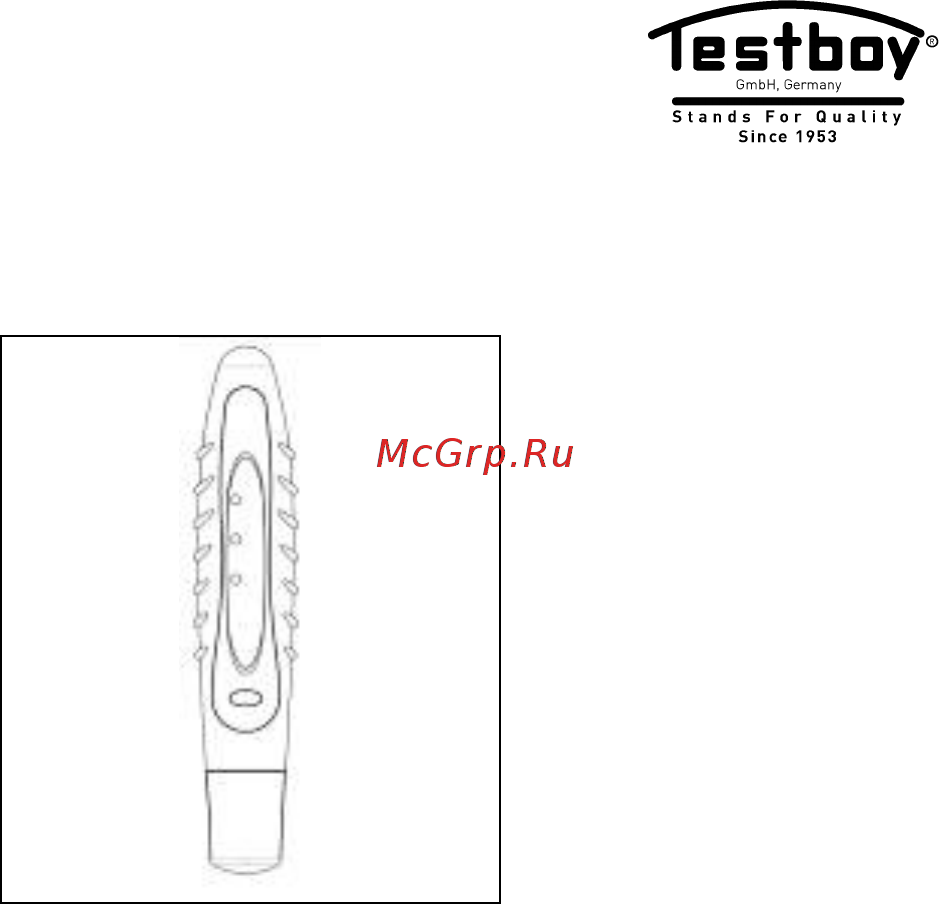 Testboy 74 Инструкция по эксплуатации онлайн