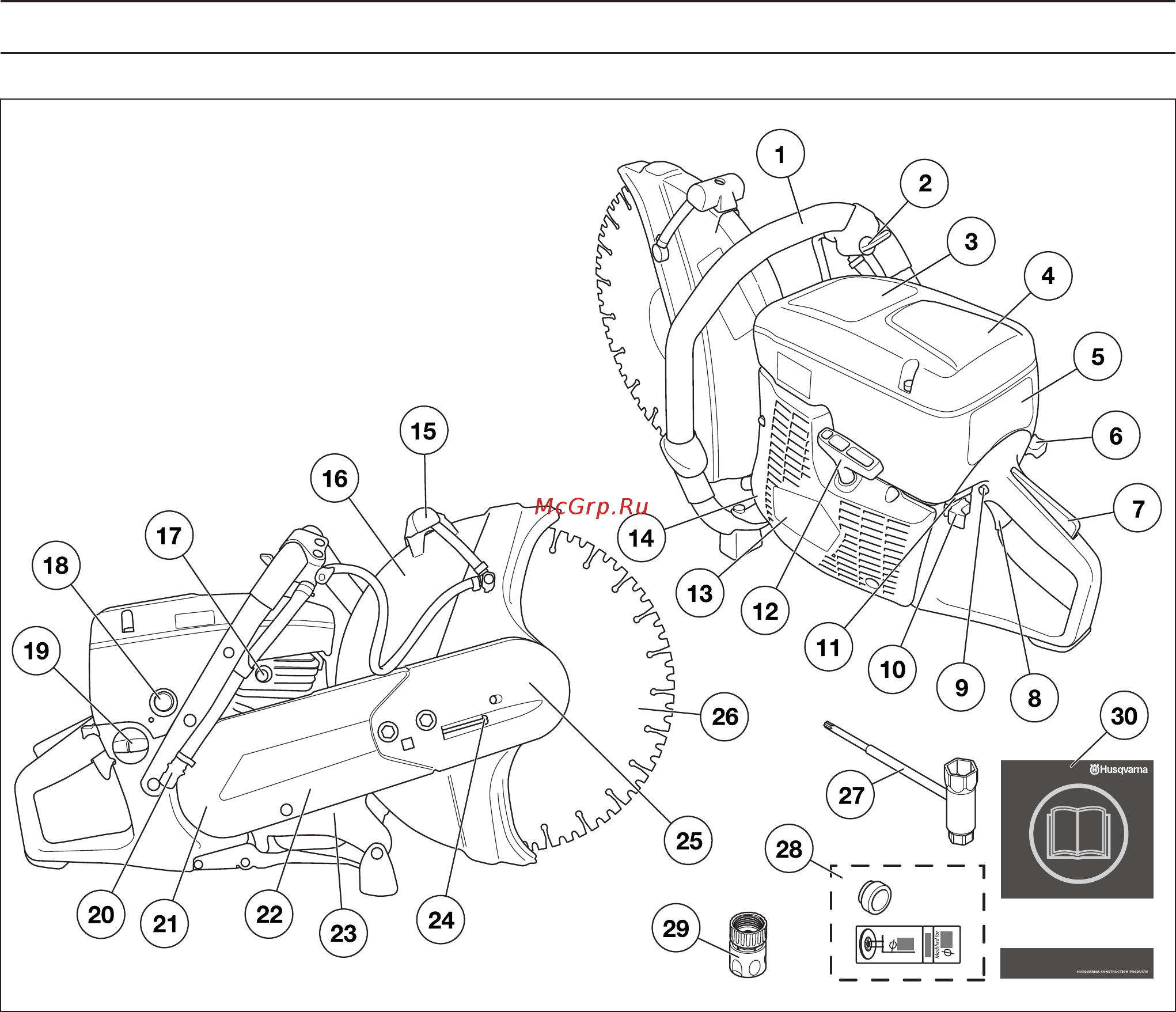 Husqvarna K 760 14'' (9671810-02) [6/31] Презентация