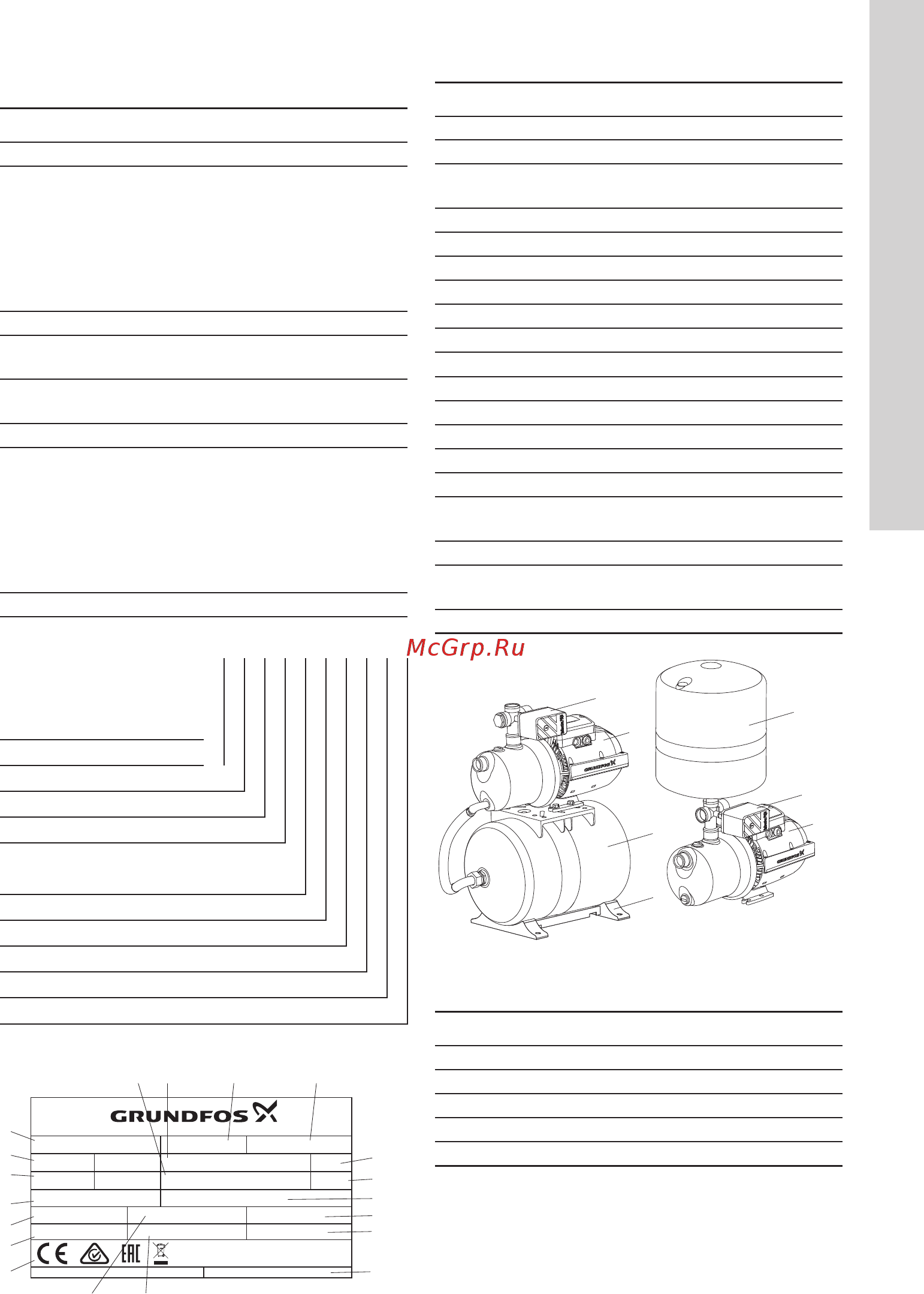 Grundfos JP 5-48 PT-H (99463877) [59/81] Հայերեն am
