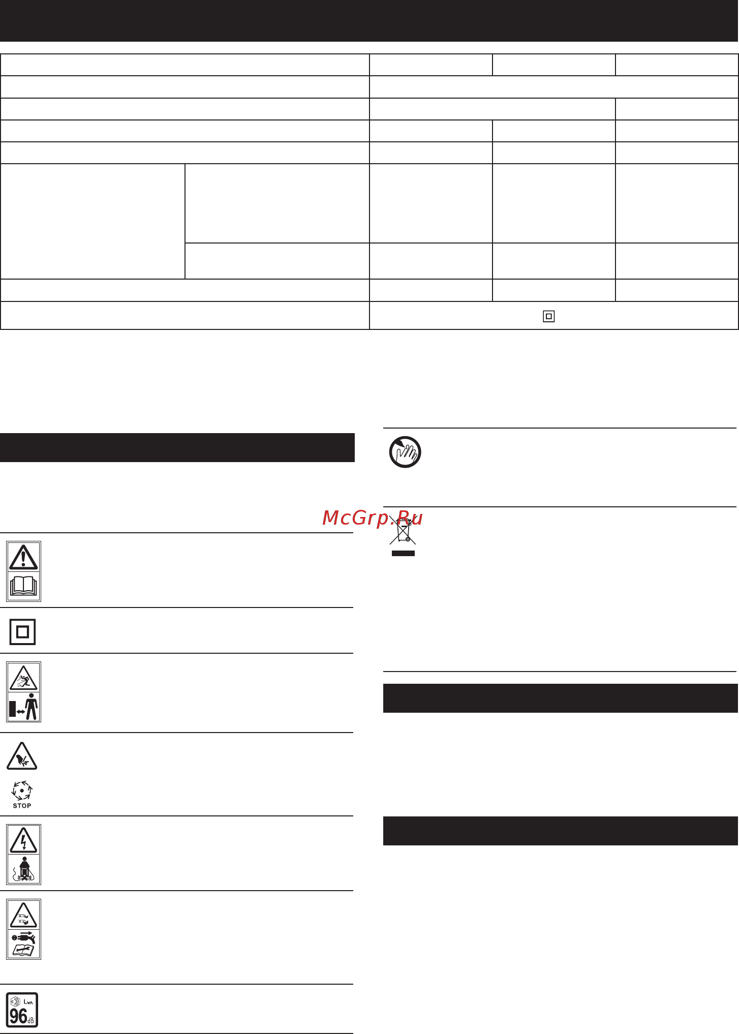 Makita ELM3320 [71/232] Προδιαγραφεσ