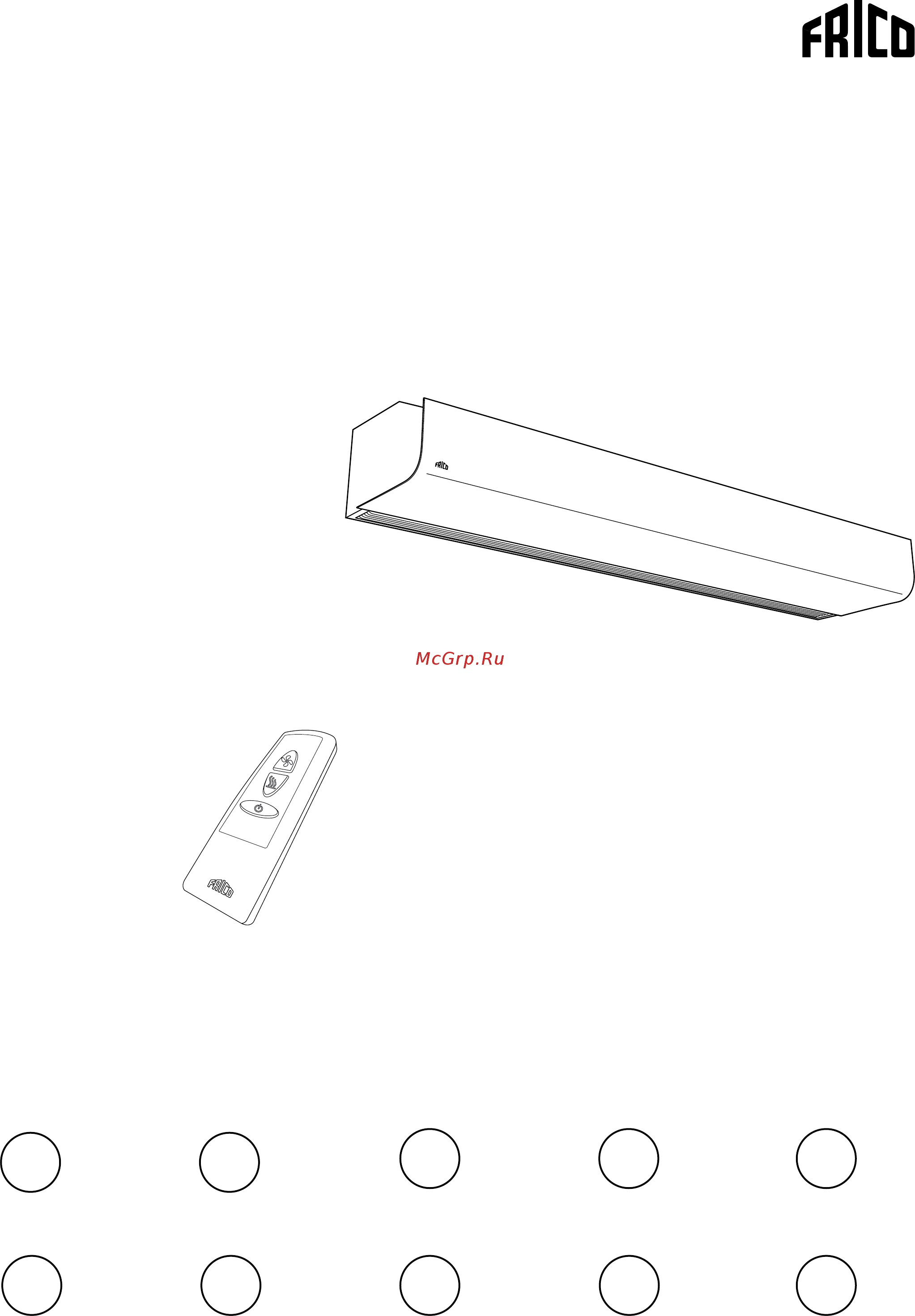 Frico PA2210CE03 Инструкция по эксплуатации онлайн