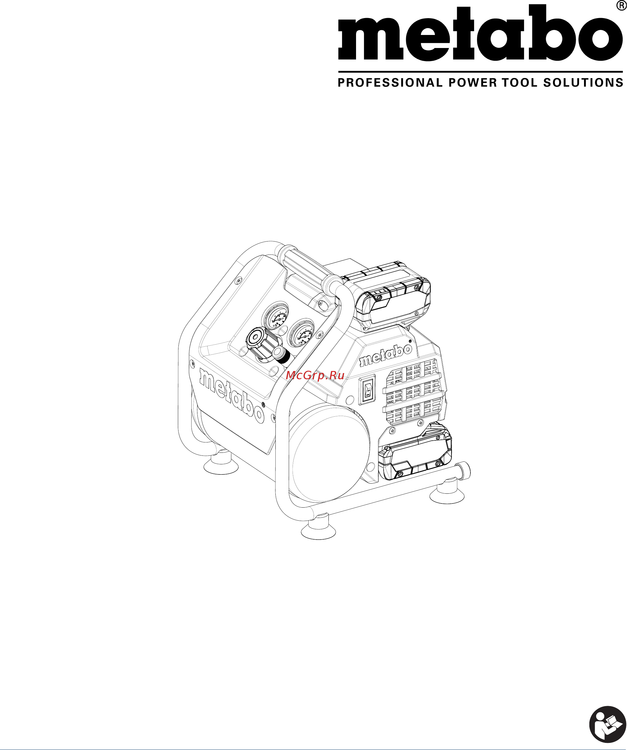 Metabo Power 160-5 18 LTX BL OF (601521850) Инструкция по эксплуатации онлайн