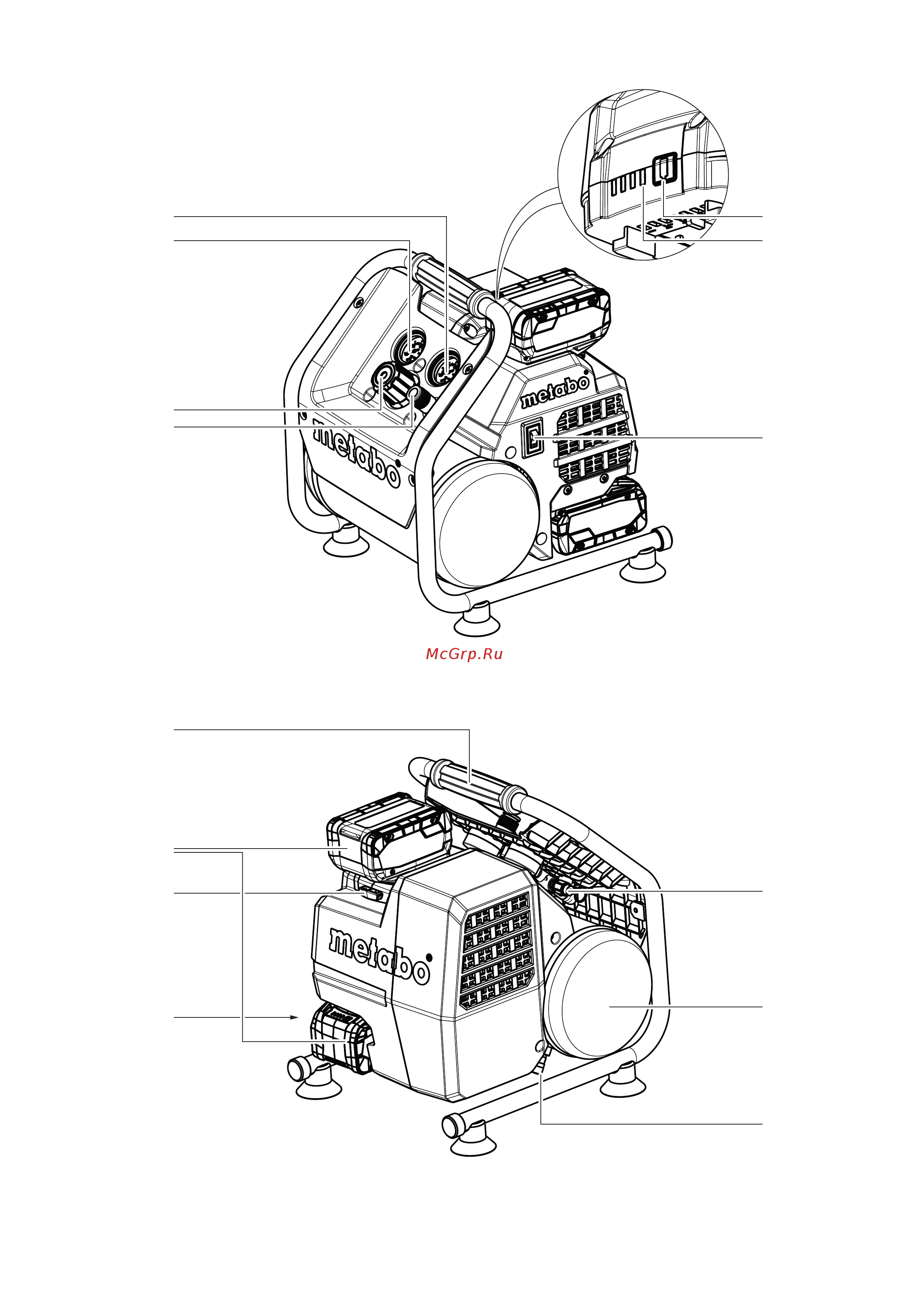 Metabo Power 160-5 18 LTX BL OF (601521850) Инструкция по эксплуатации онлайн [2/64] 501924