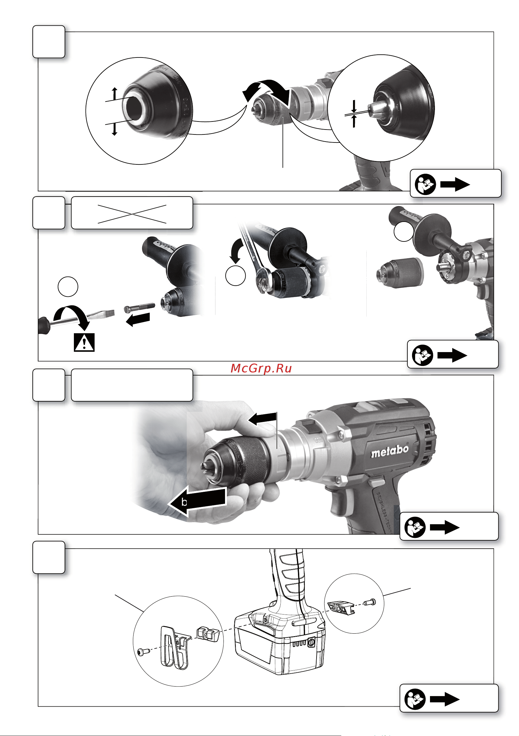 Metabo SB 18 LTX Quick new 5.2 (602200650) Инструкция по эксплуатации онлайн [5/72] 512897