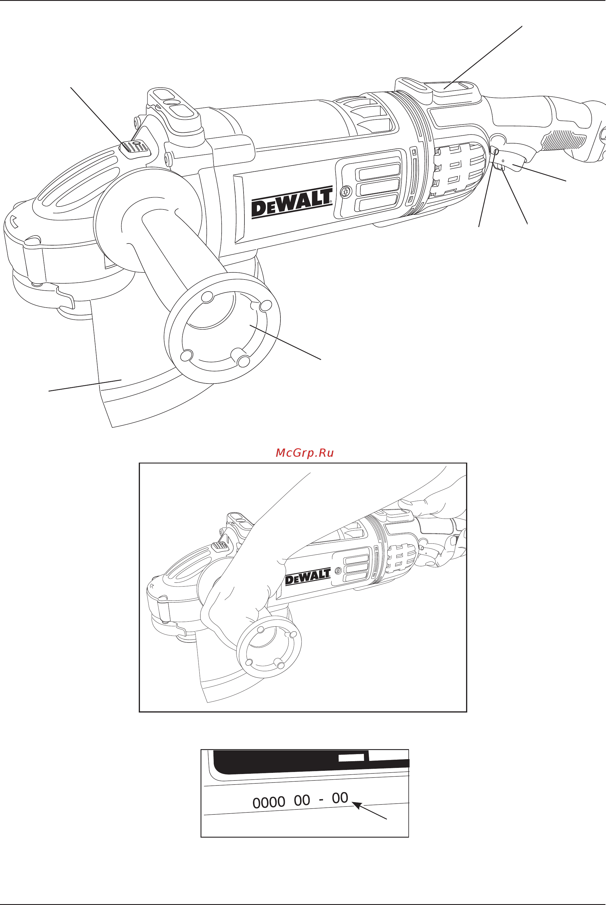 Dewalt DWE4579 Инструкция по эксплуатации онлайн [2/24] 503247