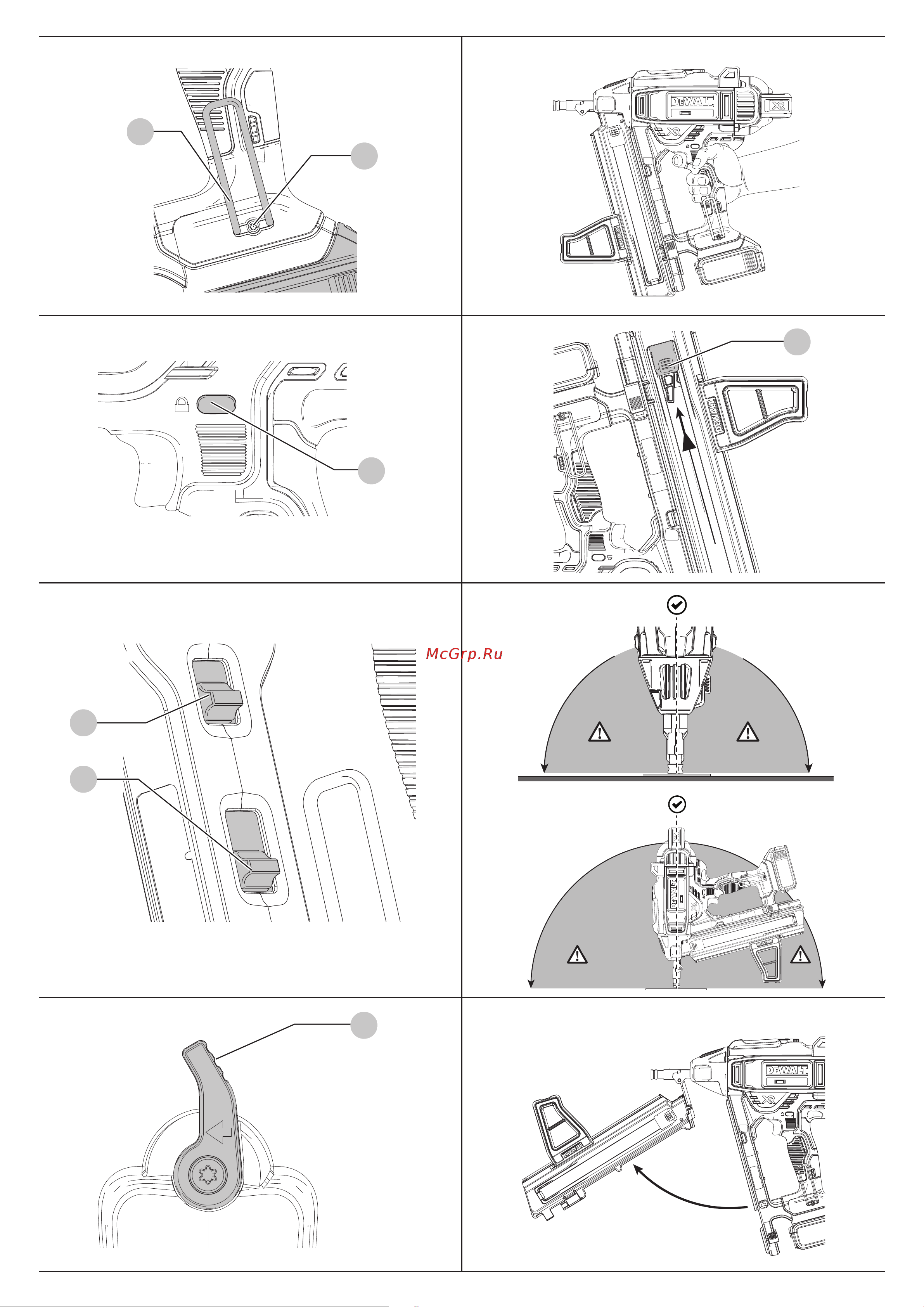 Dewalt DCN890N Инструкция по эксплуатации онлайн [3/32] 502090