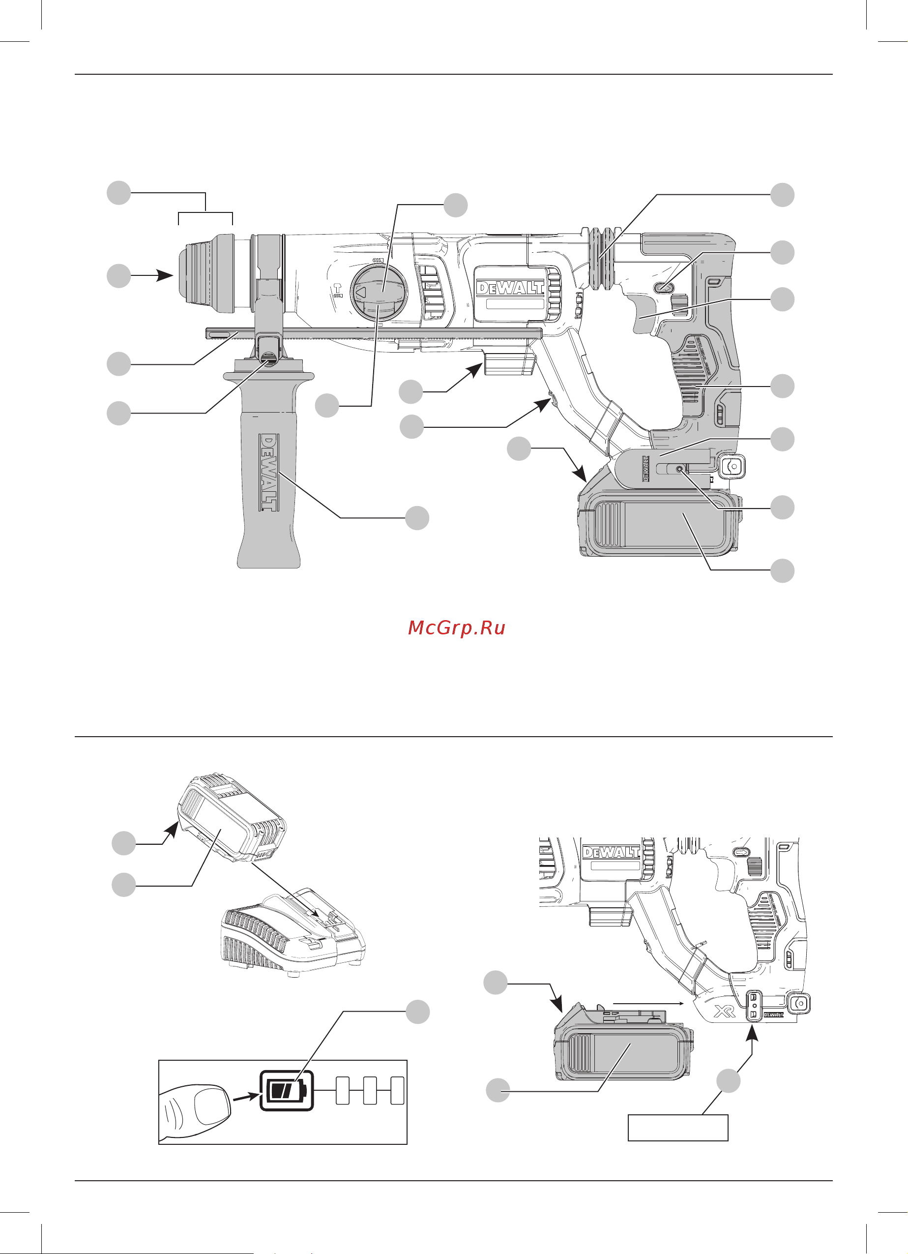 Dewalt DCH263N [3/56] Xxxx xx xx