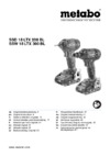 Metabo SSW 18 LTX 300 BL (602395650) Инструкция по эксплуатации