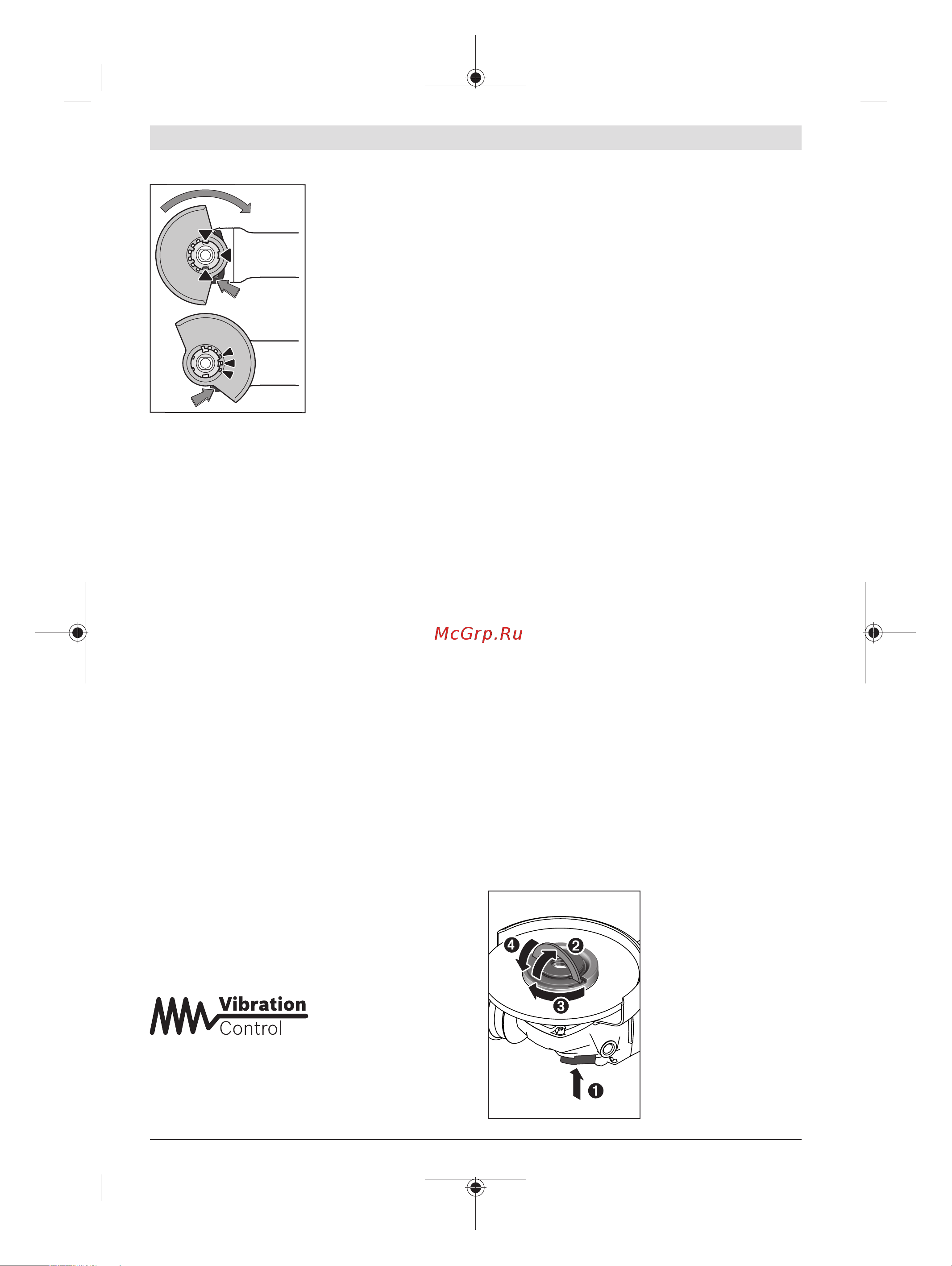 Bosch GWS 18V-10 C (06019G310A) без акк. и з.у [143/473] Vernedeksel for kapping