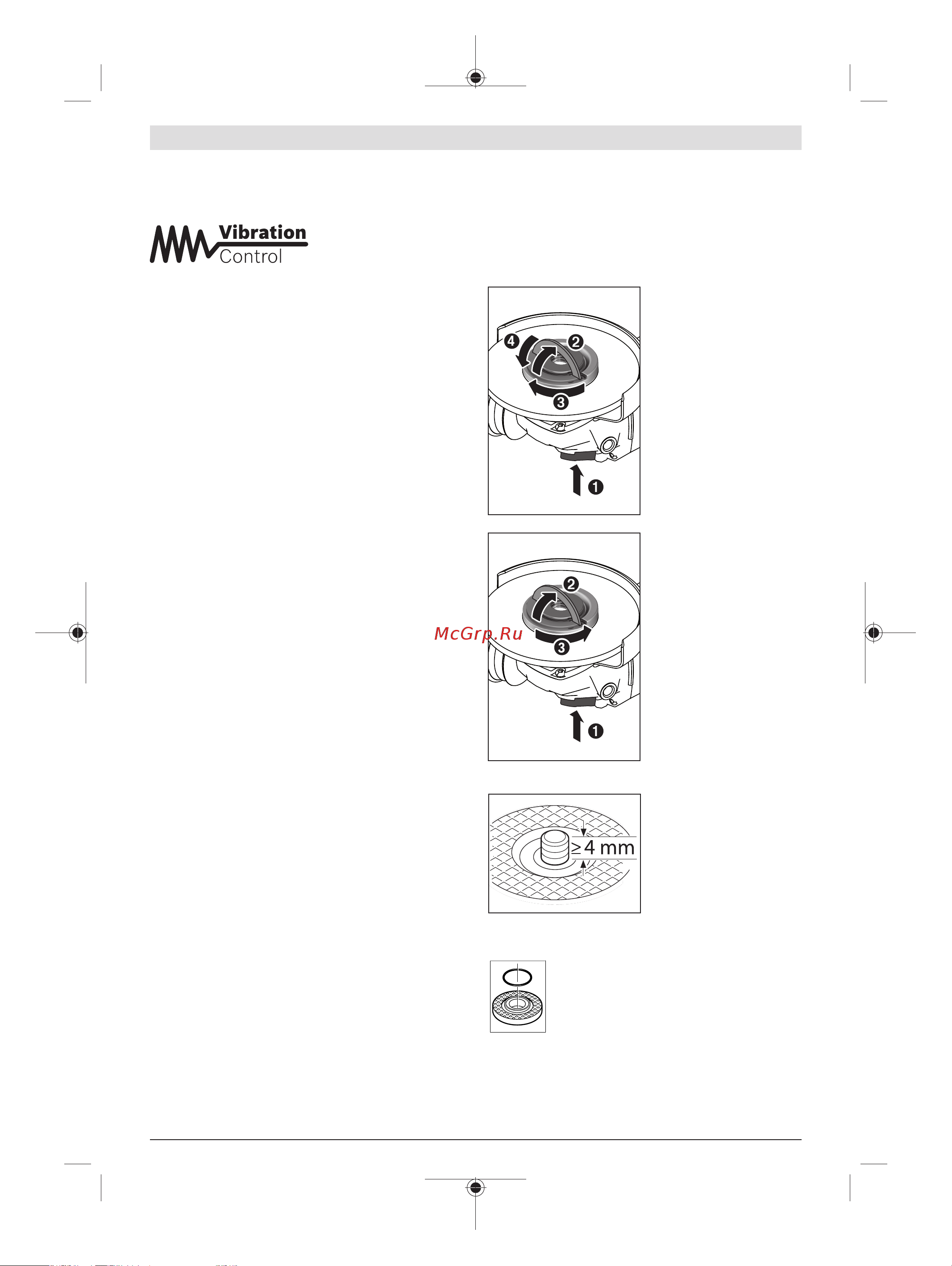 Bosch GWS 18V-10 SC (06019G340D) [291/473] Дірілдеуді бәсеңдететін қосымша тұтқа