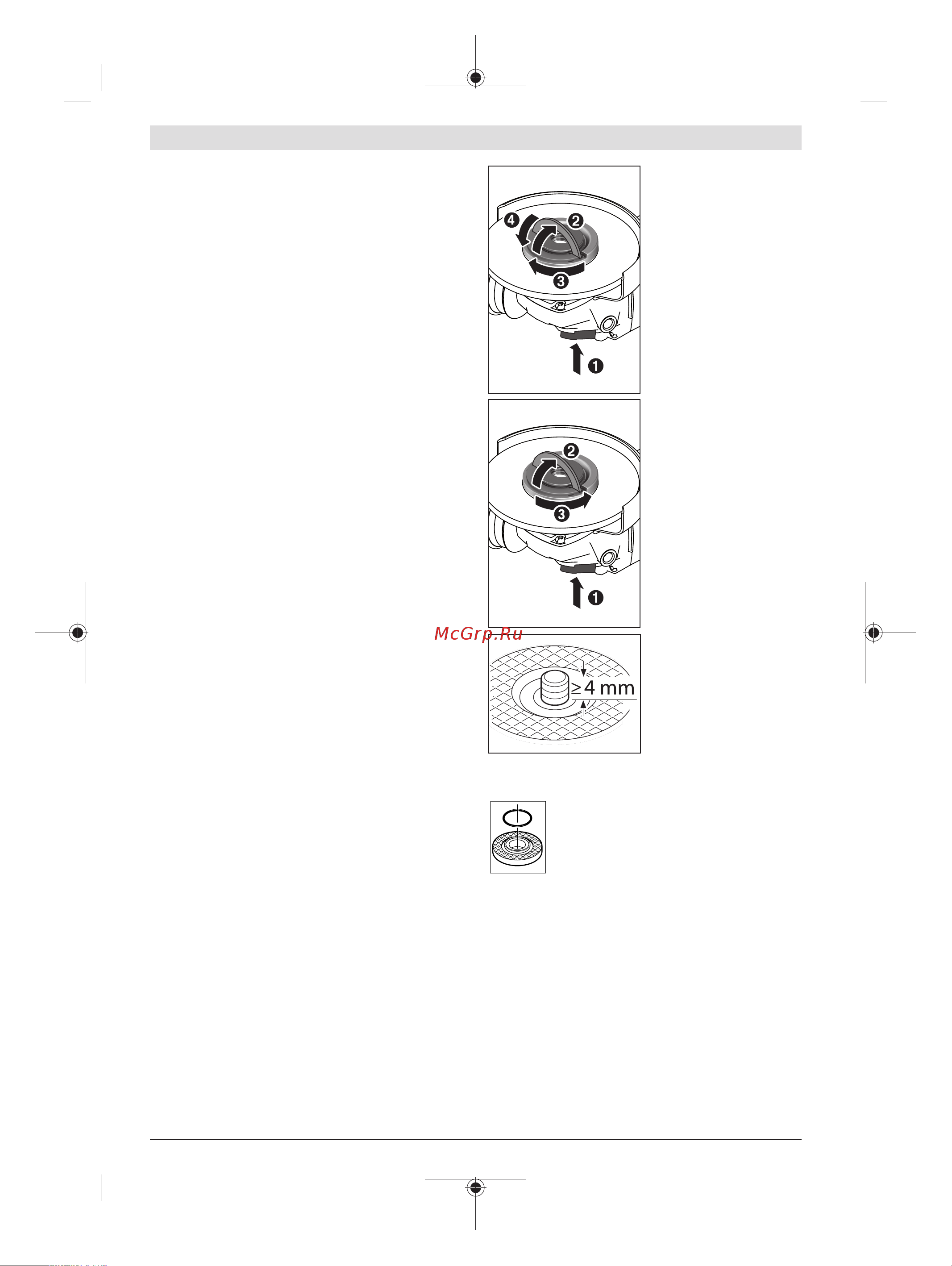 Bosch GWS 18V-10 C (06019G310D) [44/473] Montage des accessoires de ponçage