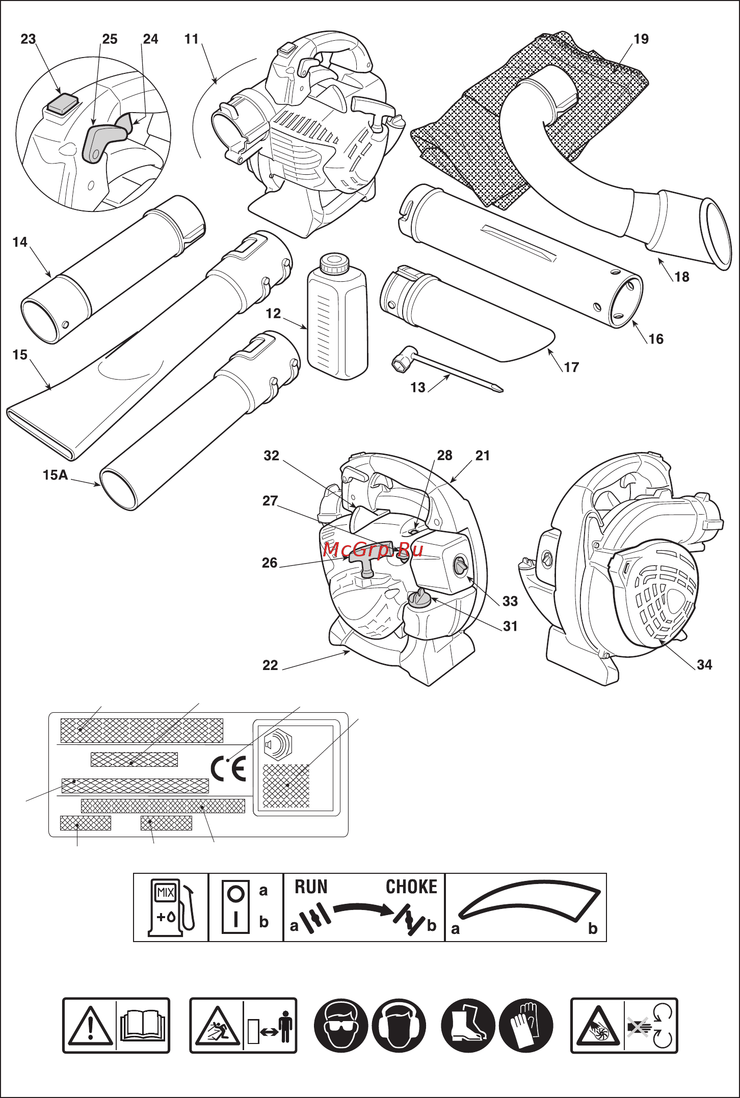 Stiga SBL 327 V Инструкция по эксплуатации онлайн [4/26] 502273