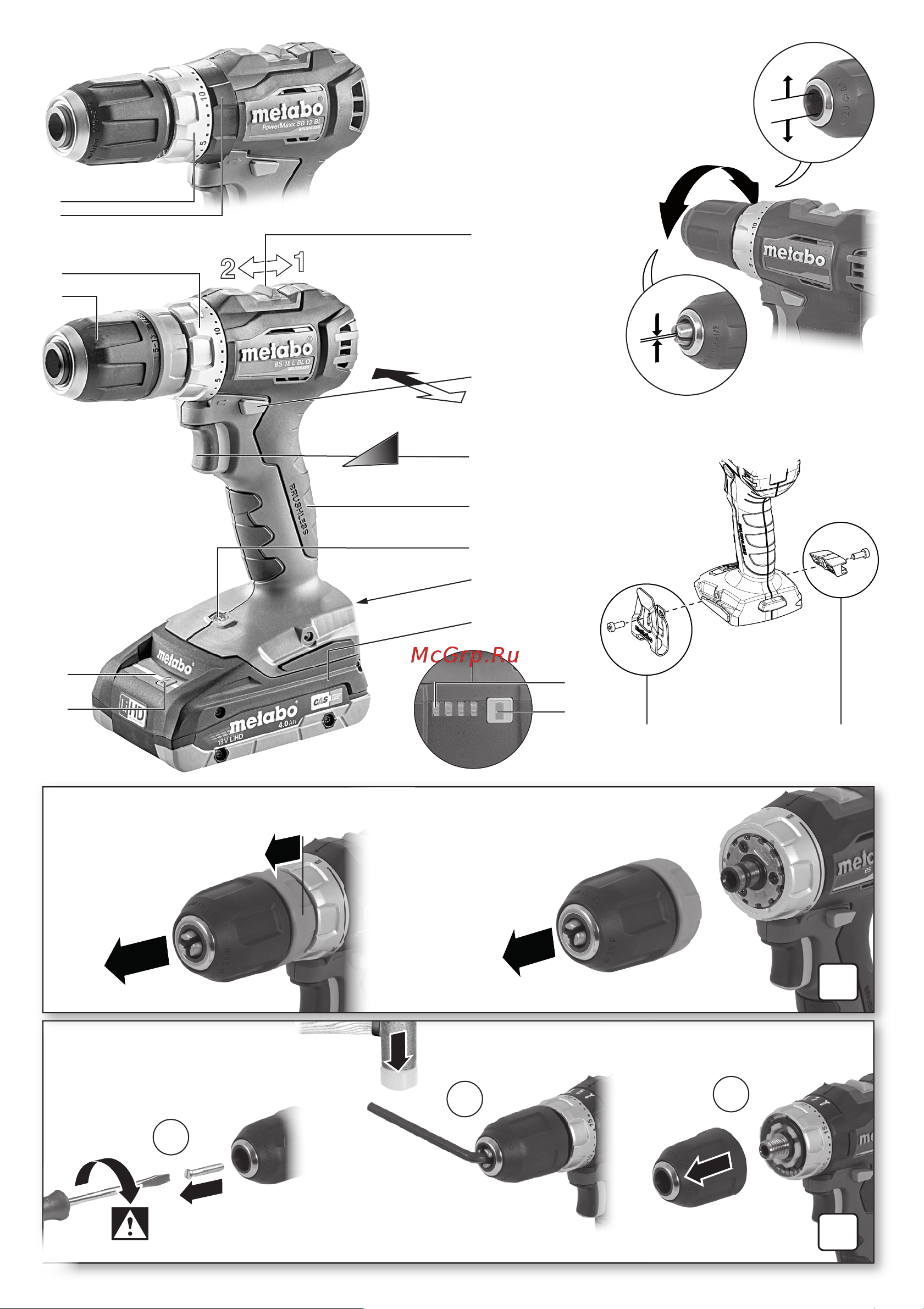 Metabo BS 18 L BL 602326800 [2/68] Bs 18 l bl q powermaxx bs 12 bl q