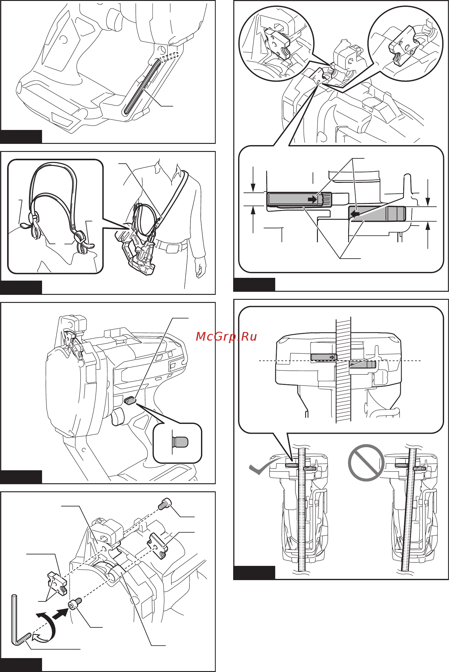 Makita DSC102ZJ без акк. и ЗУ Инструкция по эксплуатации онлайн [4/64] 502424
