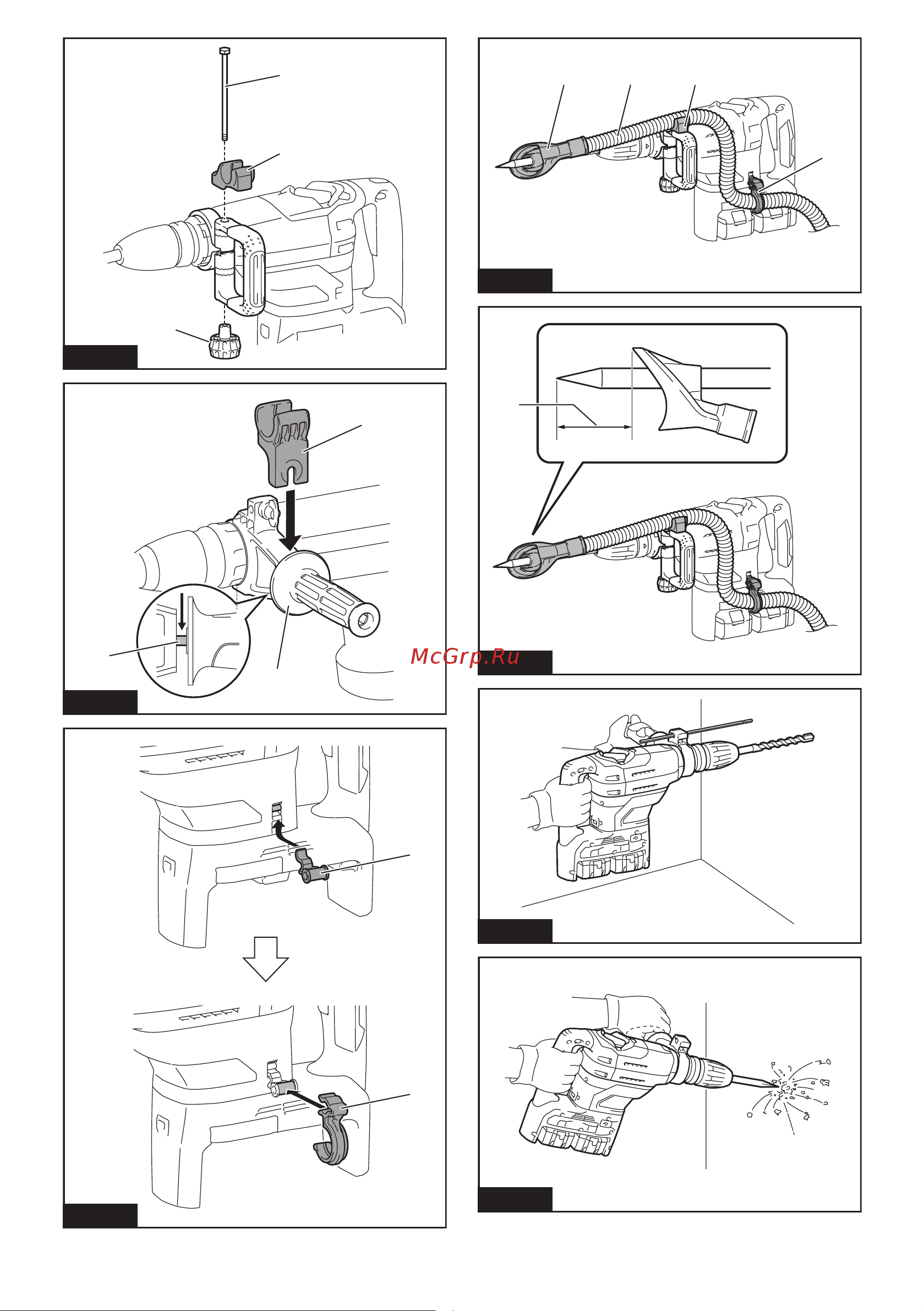 Makita DHR400ZKUN без акк. и з.у Инструкция по эксплуатации онлайн [5/100] 668775